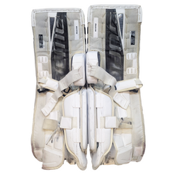 Bauer Supreme Mach - Ensemble complet de gardien de but Pro Stock d'occasion (blanc/noir/argent)