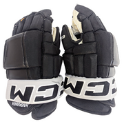 CCM HG97PP - Used AHL Pro Stock Gloves (Black/Grey)