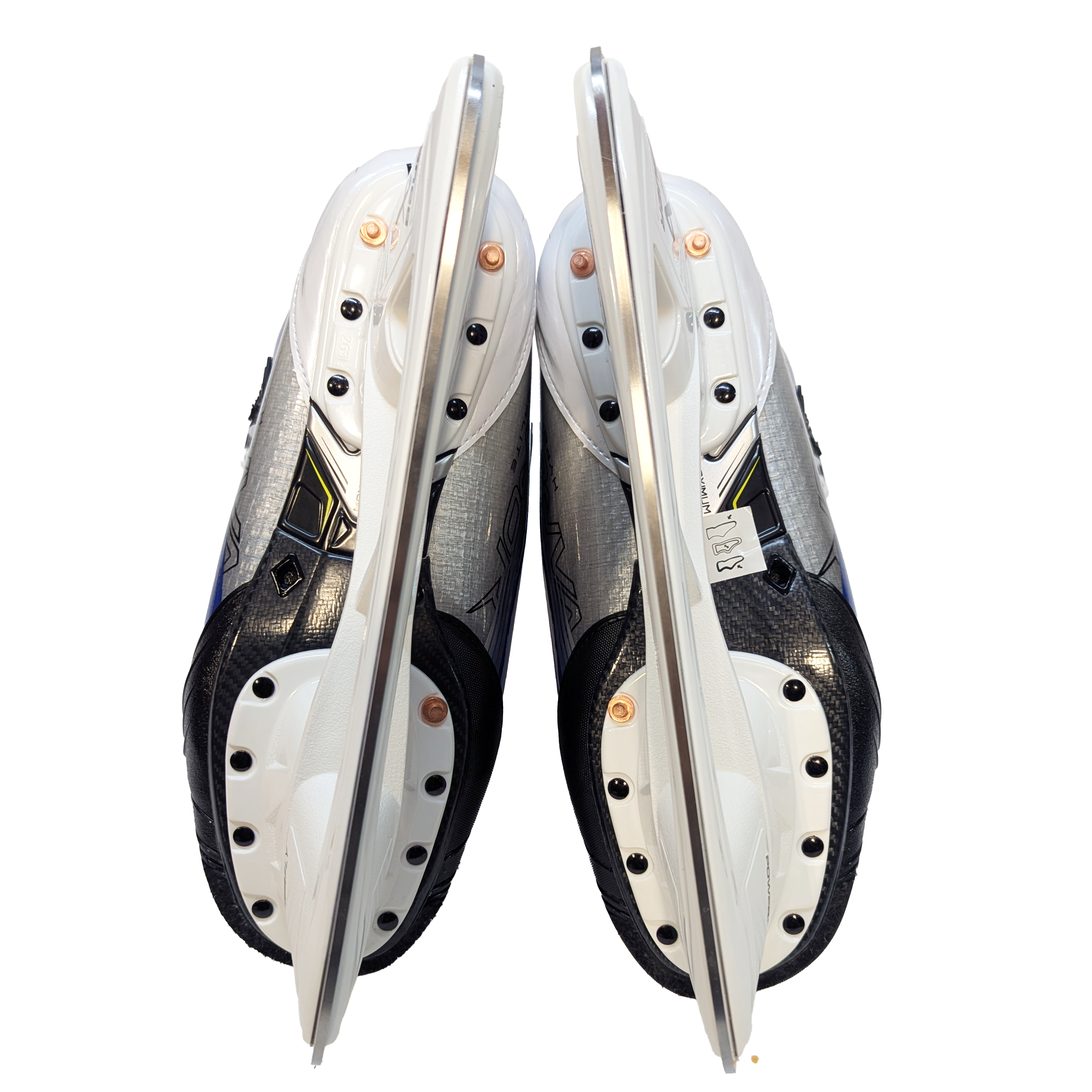 Bauer Vapor Hyperlite 2 – Patins de hockey Pro Stock – Taille 7 (Bleu)