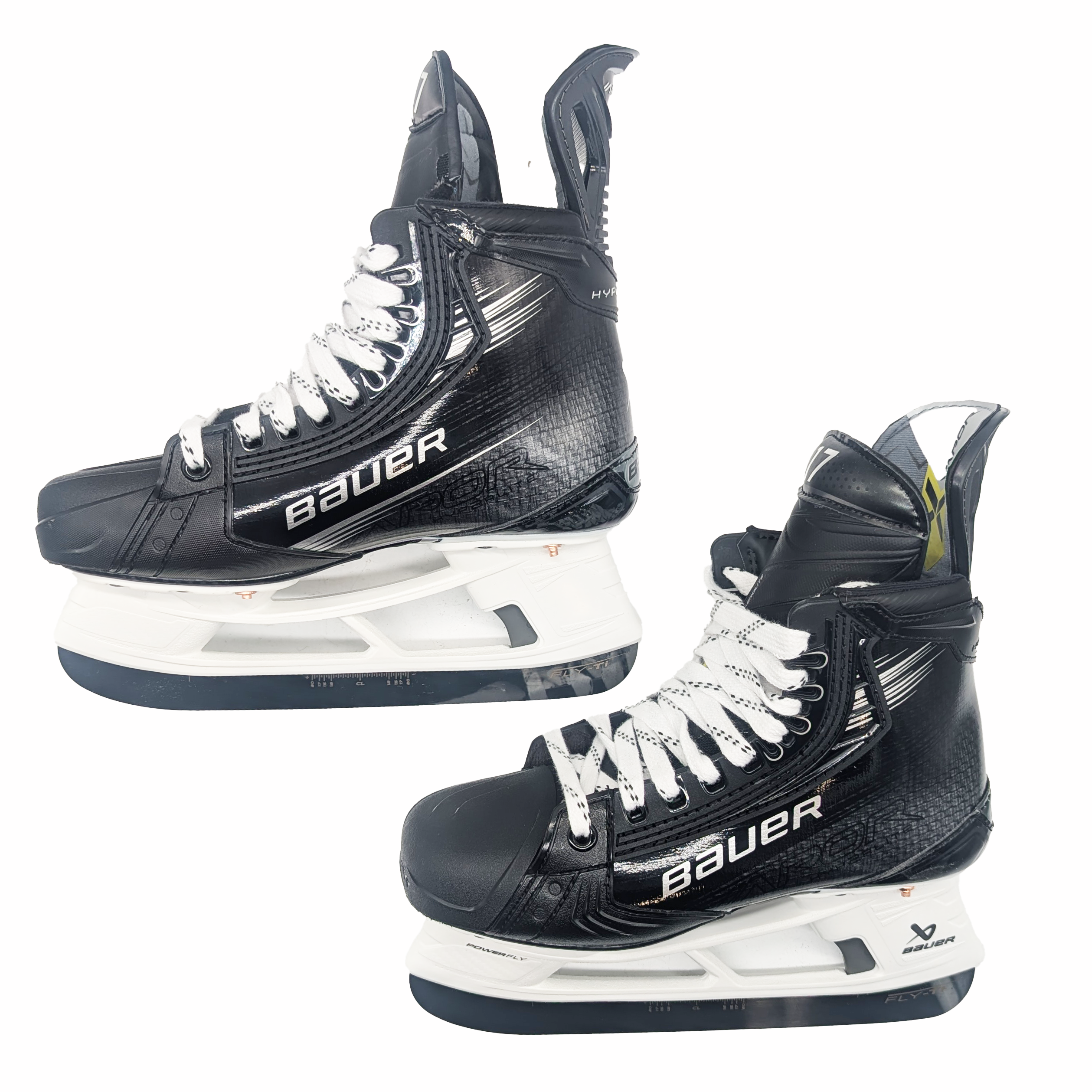 Bauer Vapor Hyperlite 2 – Patins de hockey Pro Stock – Taille 4.5D (Noir)
