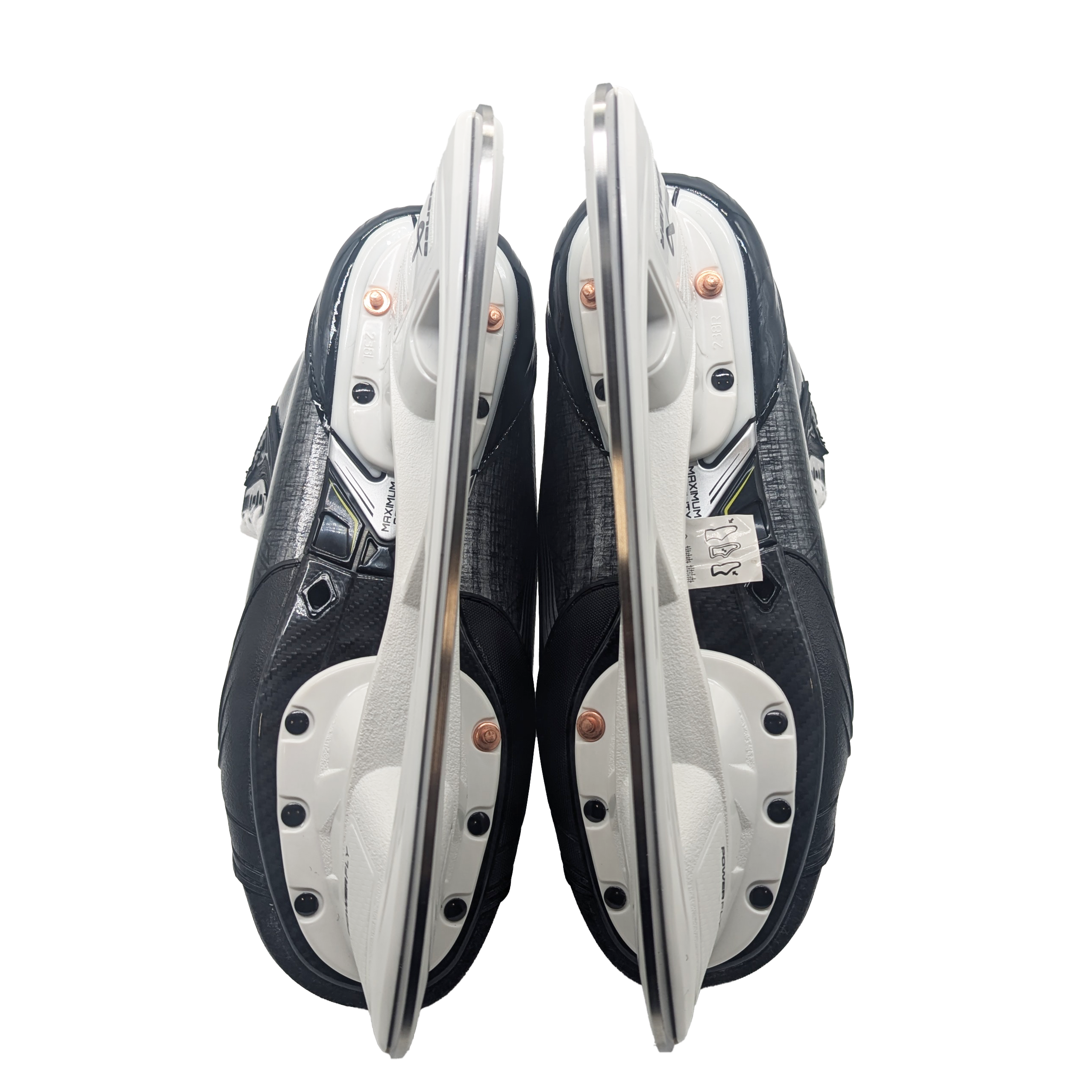 Bauer Vapor Hyperlite 2 – Patins de hockey Pro Stock – Taille 4.5D (Noir)