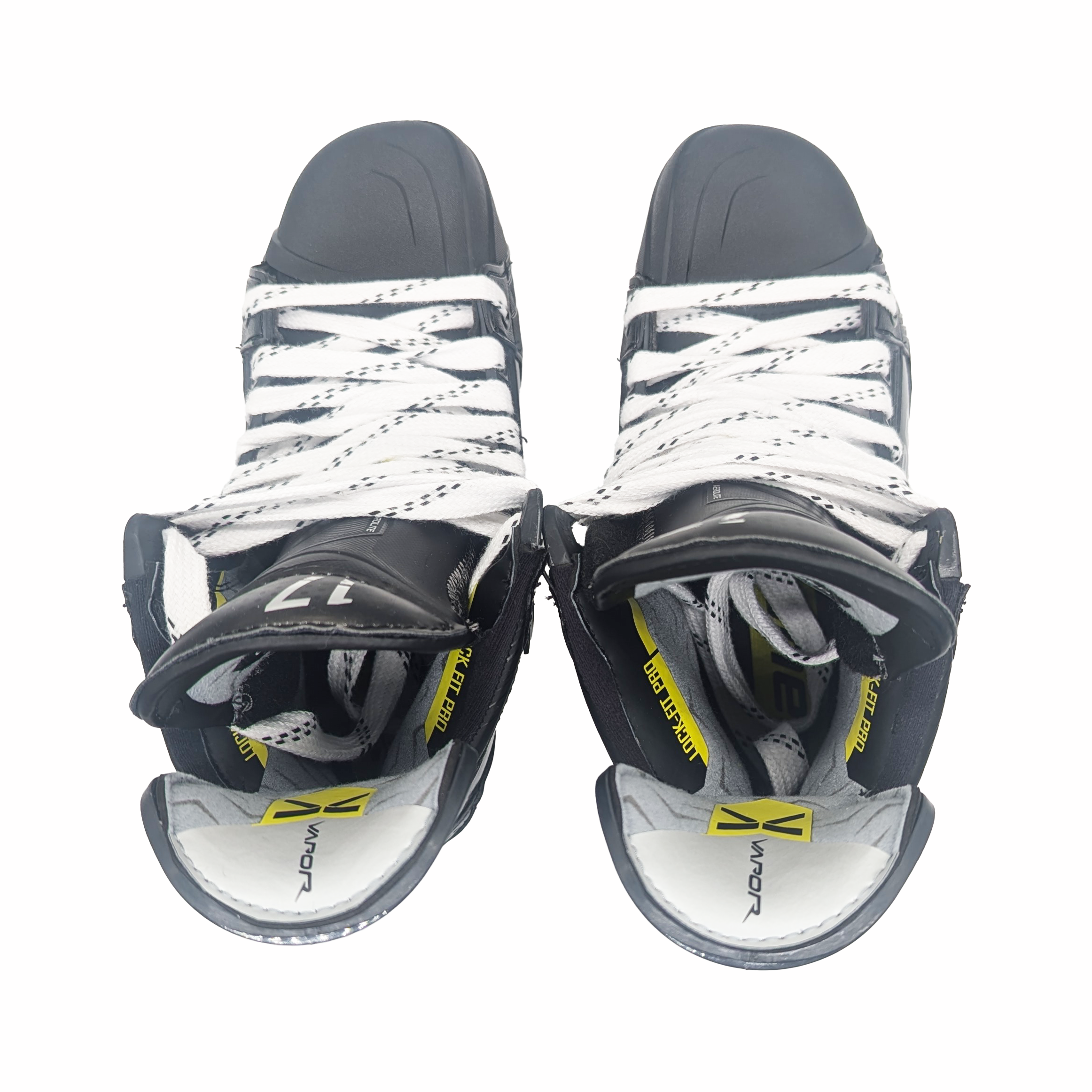 Bauer Vapor Hyperlite 2 – Patins de hockey Pro Stock – Taille 4.5D (Noir)