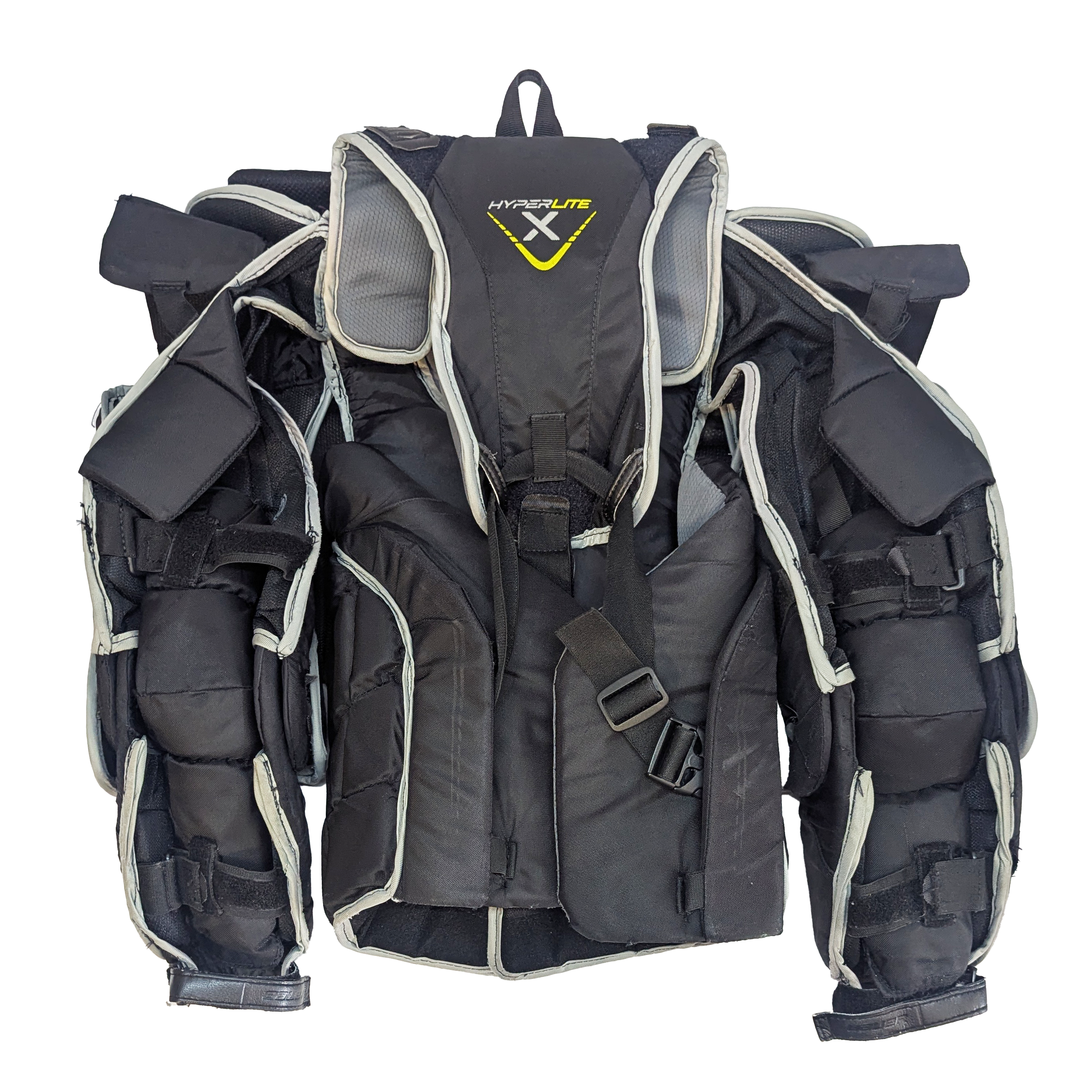 Bauer Vapor Hyperlite - Plastron de gardien de but WHL Pro Stock d'occasion (noir)