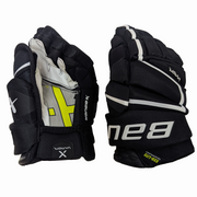Bauer Vapor Hyperlite - Gant de hockey junior (noir/blanc)