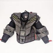Bauer Vapor Hyperlite - Plastron de gardien de but Pro Stock d'occasion (gris)