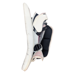 CCM Extreme Flex 6 - Ensemble complet de gardien de but senior AHL Pro Stock d'occasion (blanc/rouge/jaune)