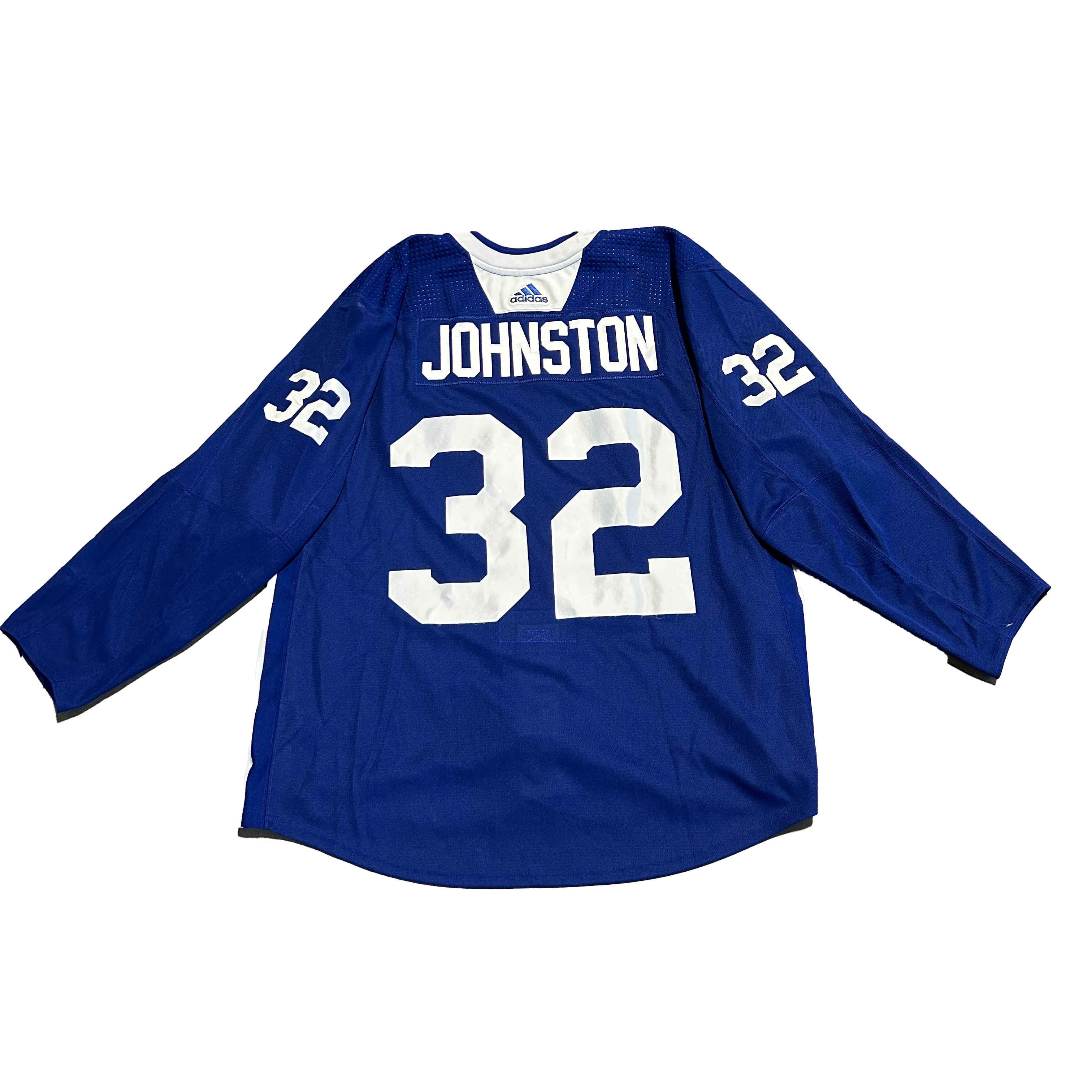 NHL - Used New York Islanders Adidas Practice Jersey With Namebars (Blue)