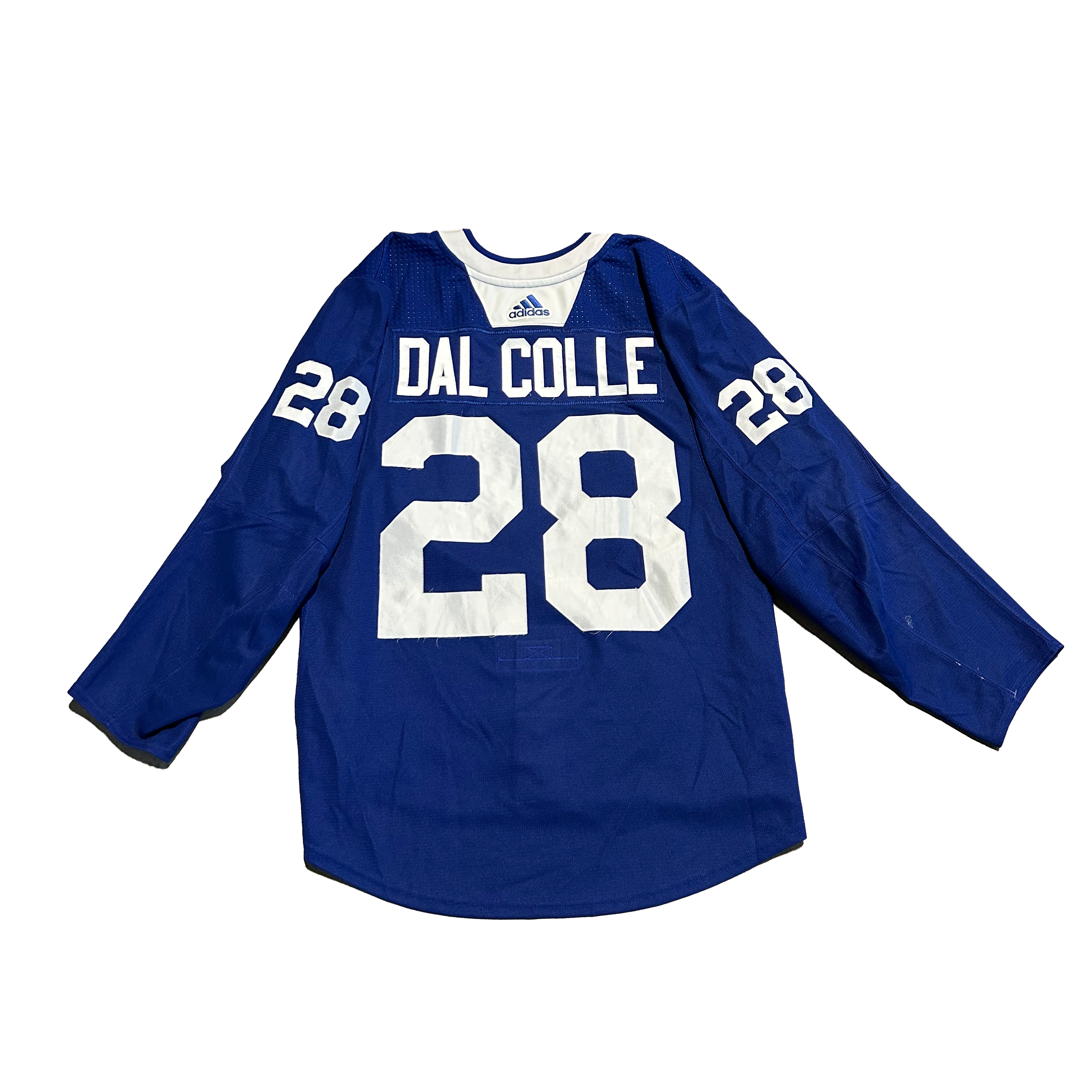 NHL - Used New York Islanders Adidas Practice Jersey With Namebars (Blue)