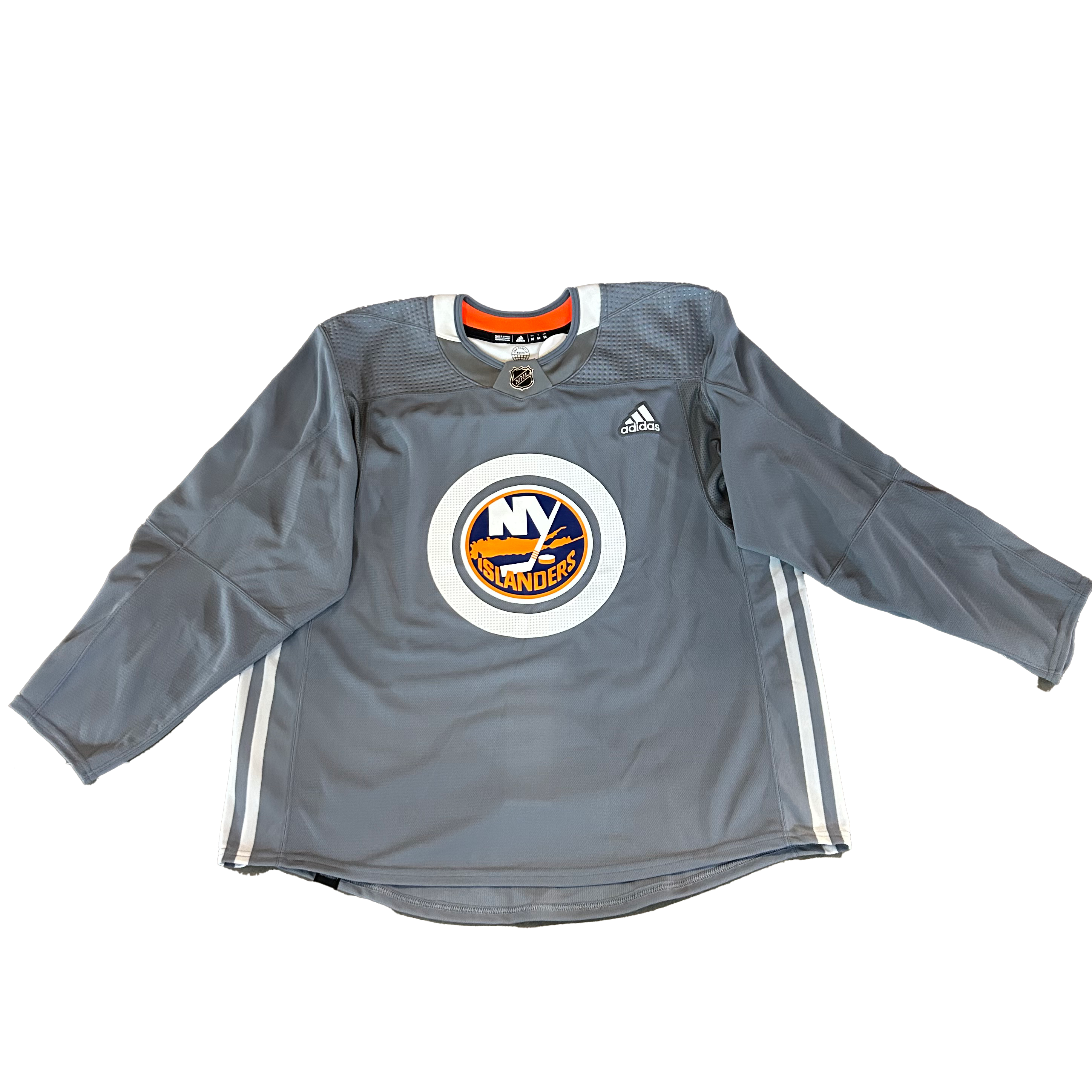 NHL - New York Islanders New Adidas Practice Jersey (Grey)