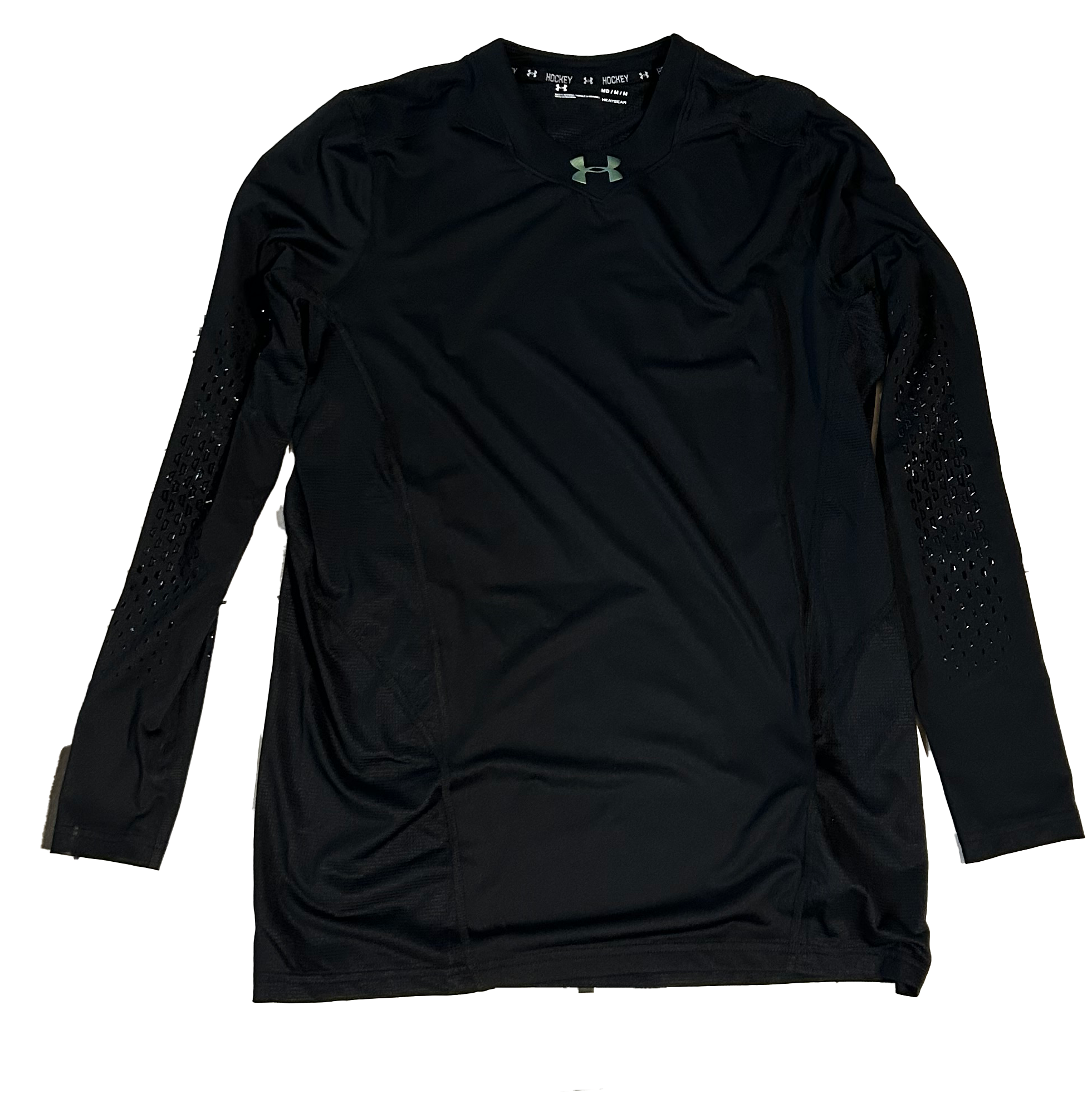 Under Armour Men's HeatGear® Armour Compression Long Sleeve Shirt (Black)