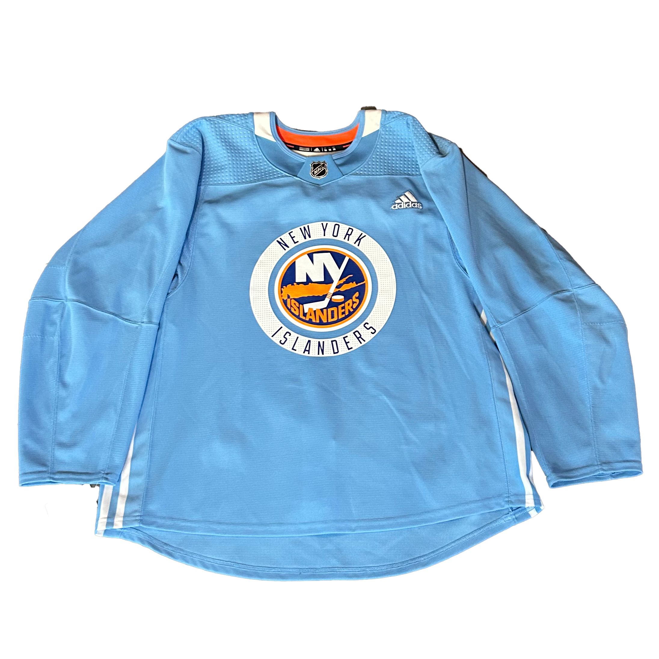 NHL - Used New York Islanders Adidas Practice Jersey (Light Blue)