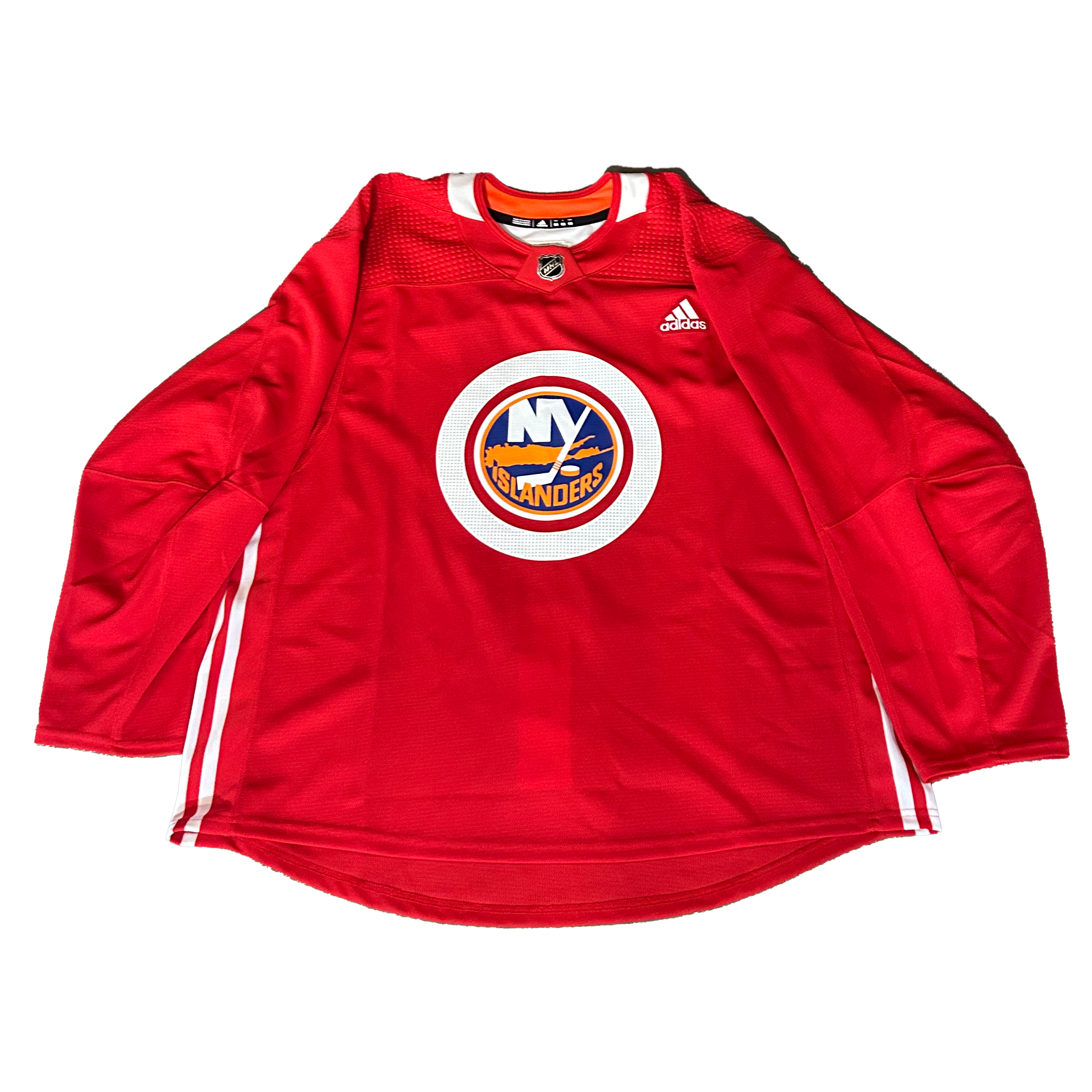 NHL - New York Islanders New Adidas Practice Jersey (Red)