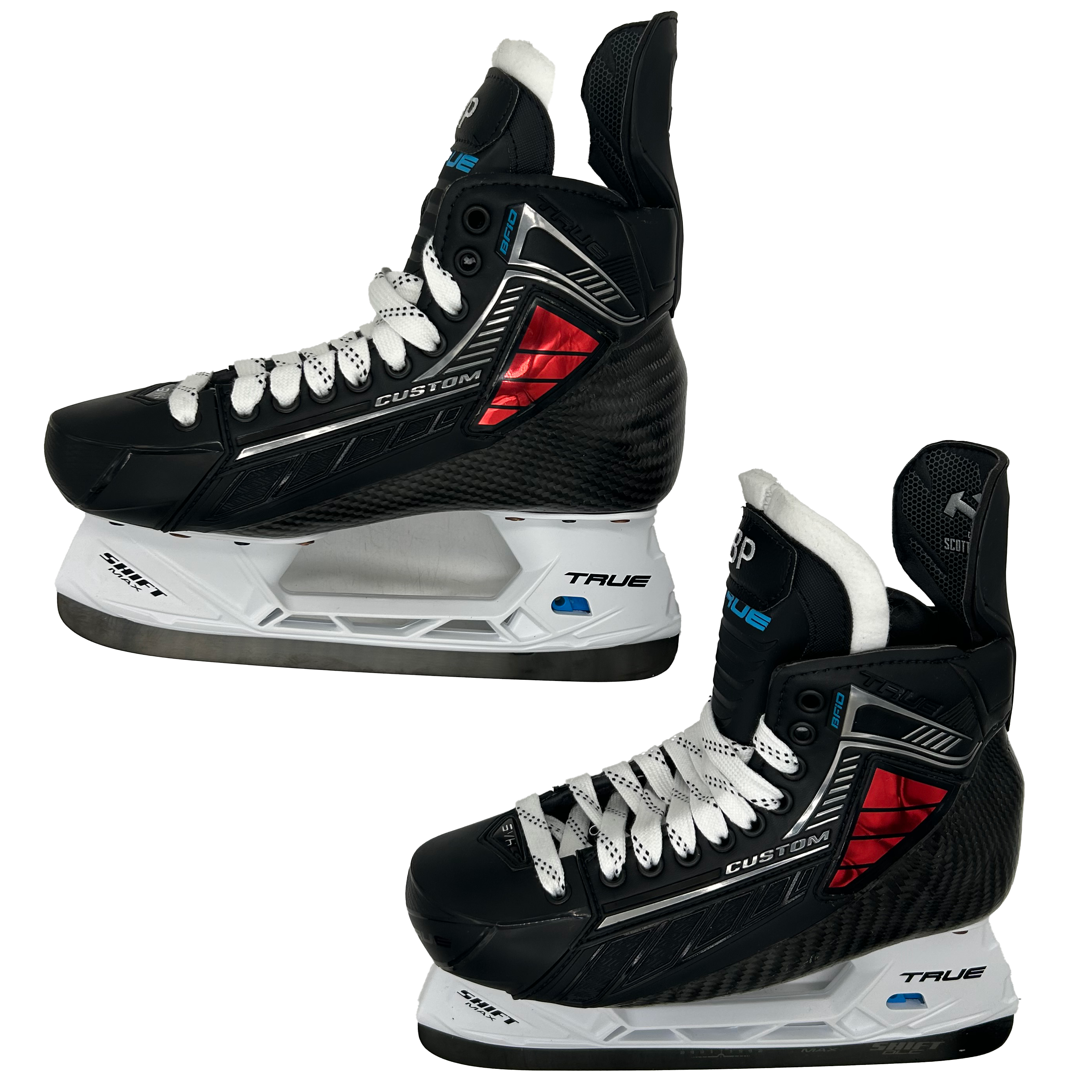 True Pro Custom - Pro Stock Hockey Skate - Size 9 (Red)