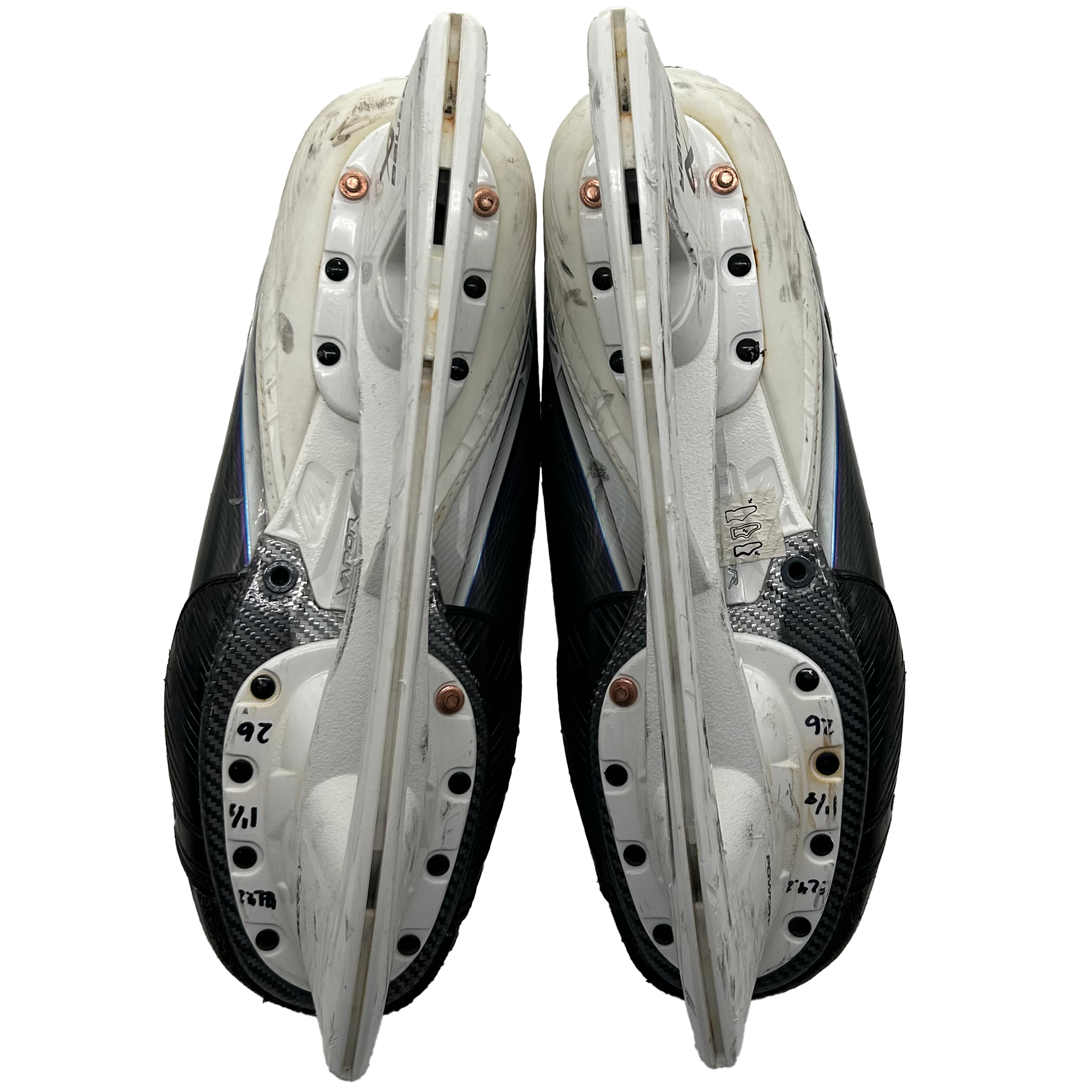Bauer Vapor Flylite - Used Pro Stock Hockey Skates - Size 8.5E