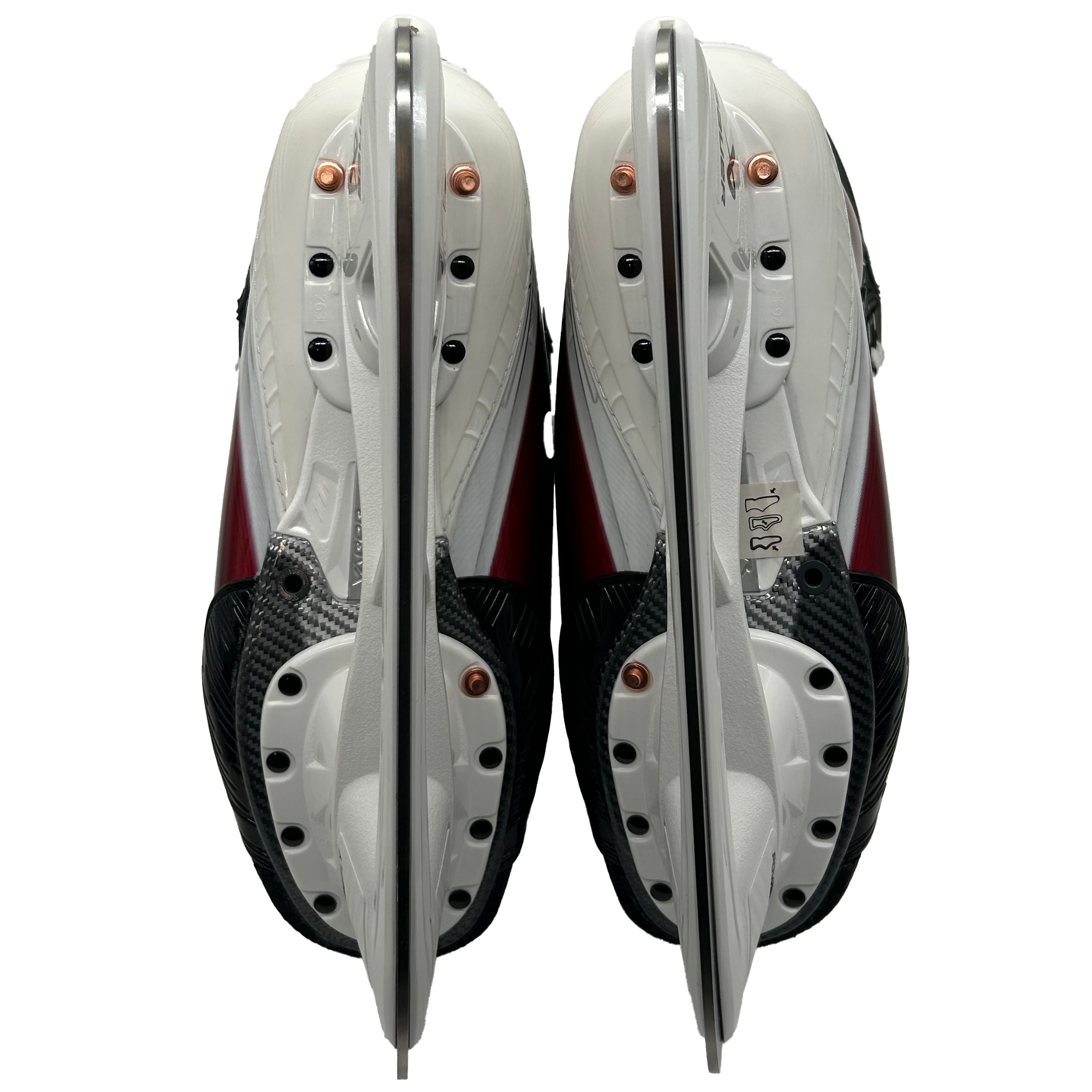 Bauer Vapor Flylite - Pro Stock Hockey Skates - Size 7.5 (Red)