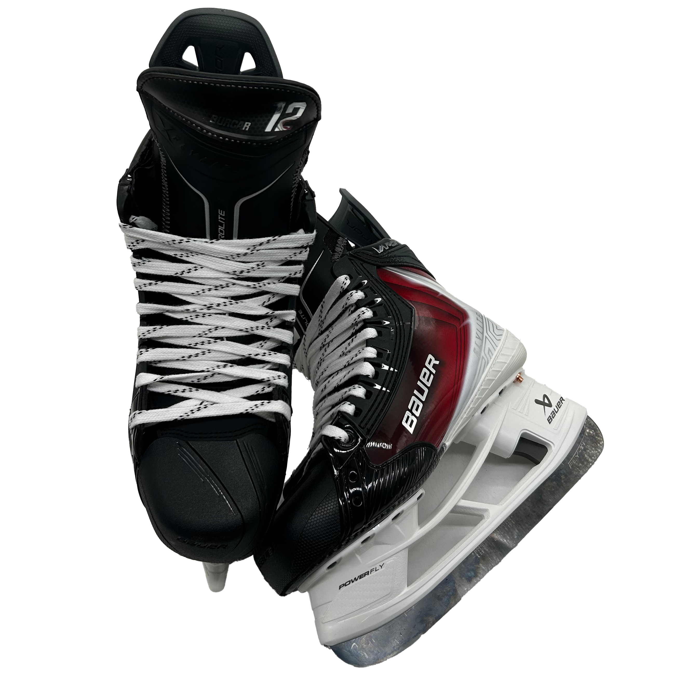 Bauer Vapor Flylite - Pro Stock Hockey Skates - Size 7.5 (Red)