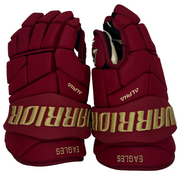Warrior Alpha Pro+ - Intermediate NCAA Pro Stock Glove (Maroon/Gold)