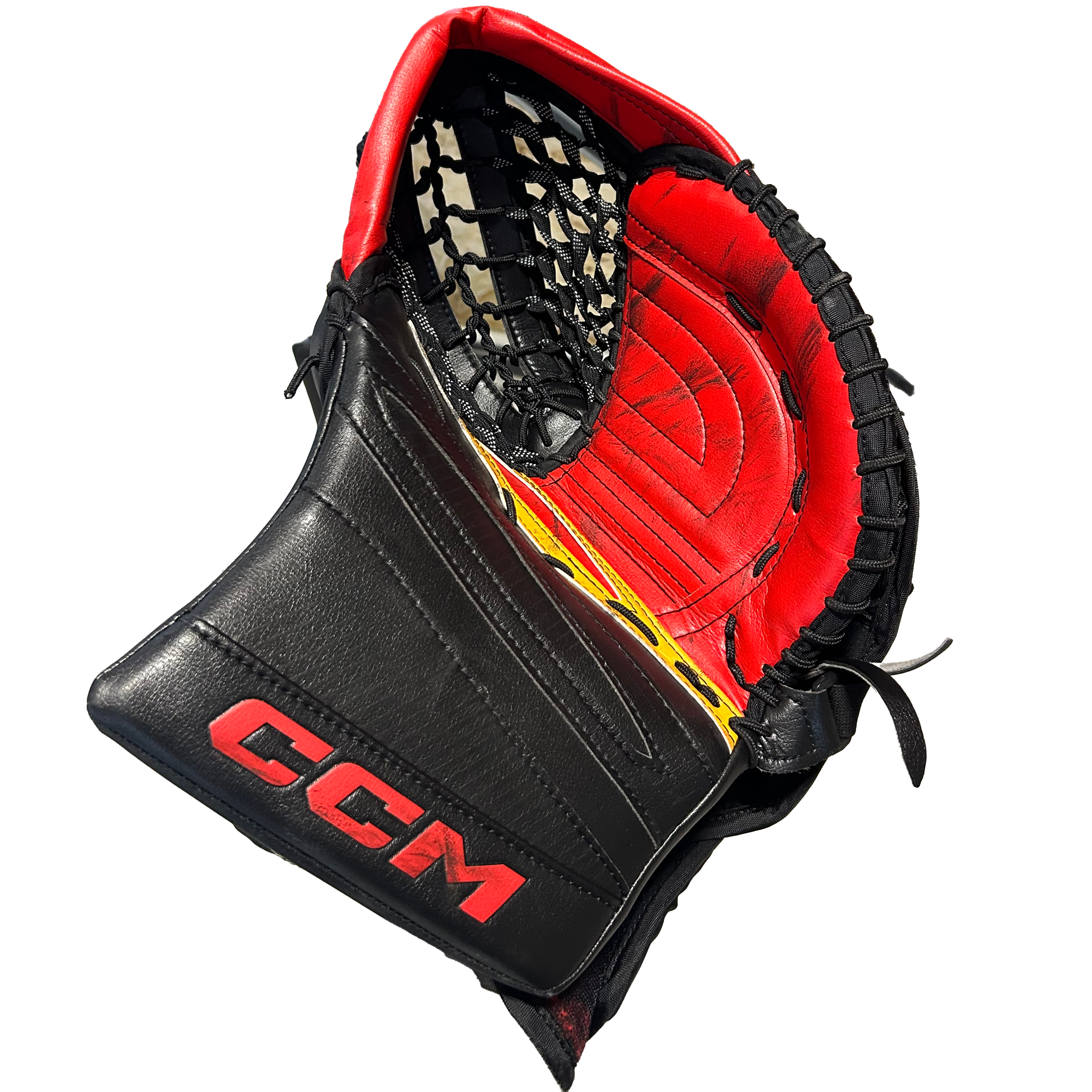 CCM Extreme Flex 7 Pro - Used Pro Stock Full Set (Black/Red/Yellow)