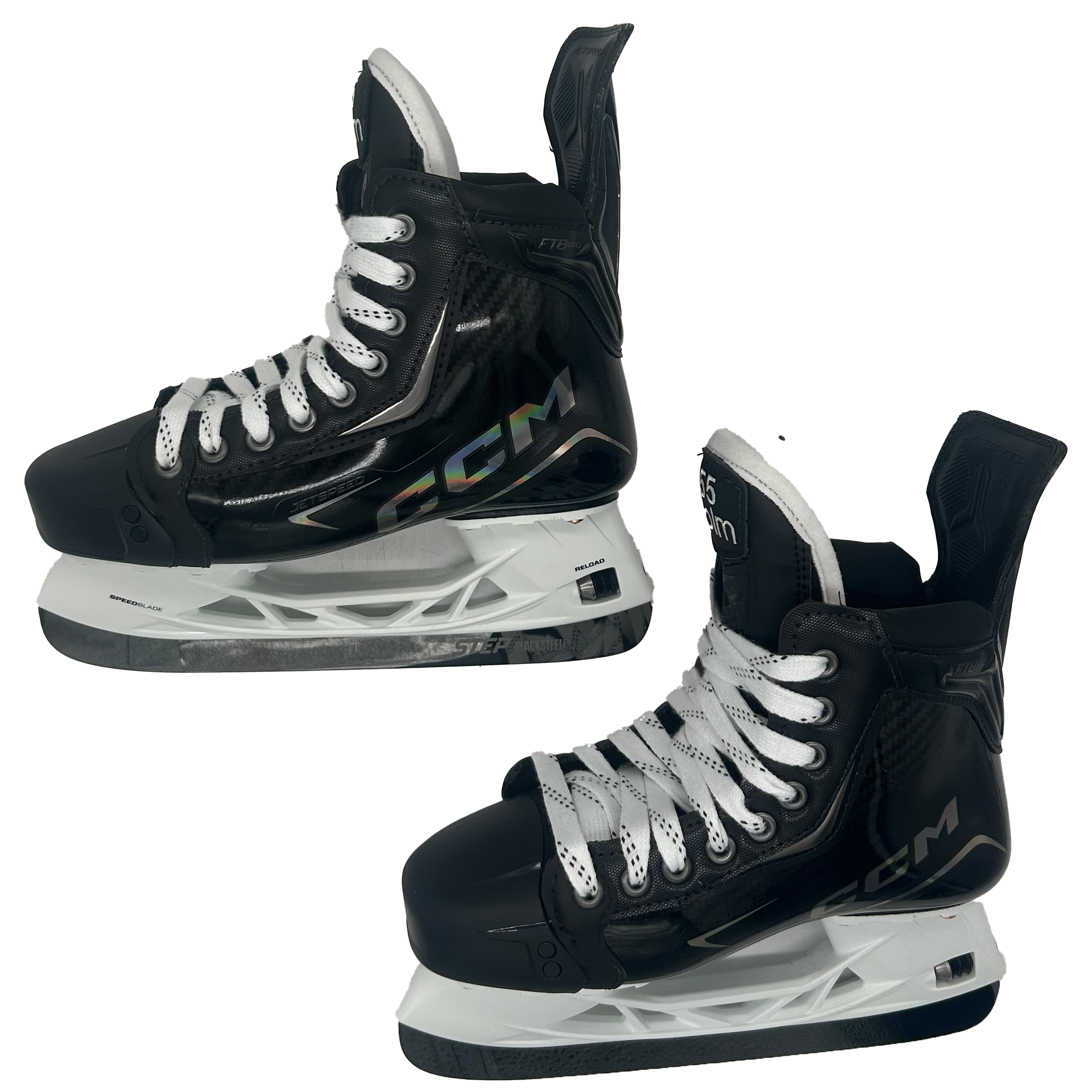 CCM Jetspeed FT8 Pro - Pro Stock Hockey Skates - Size 4.5 (Black)