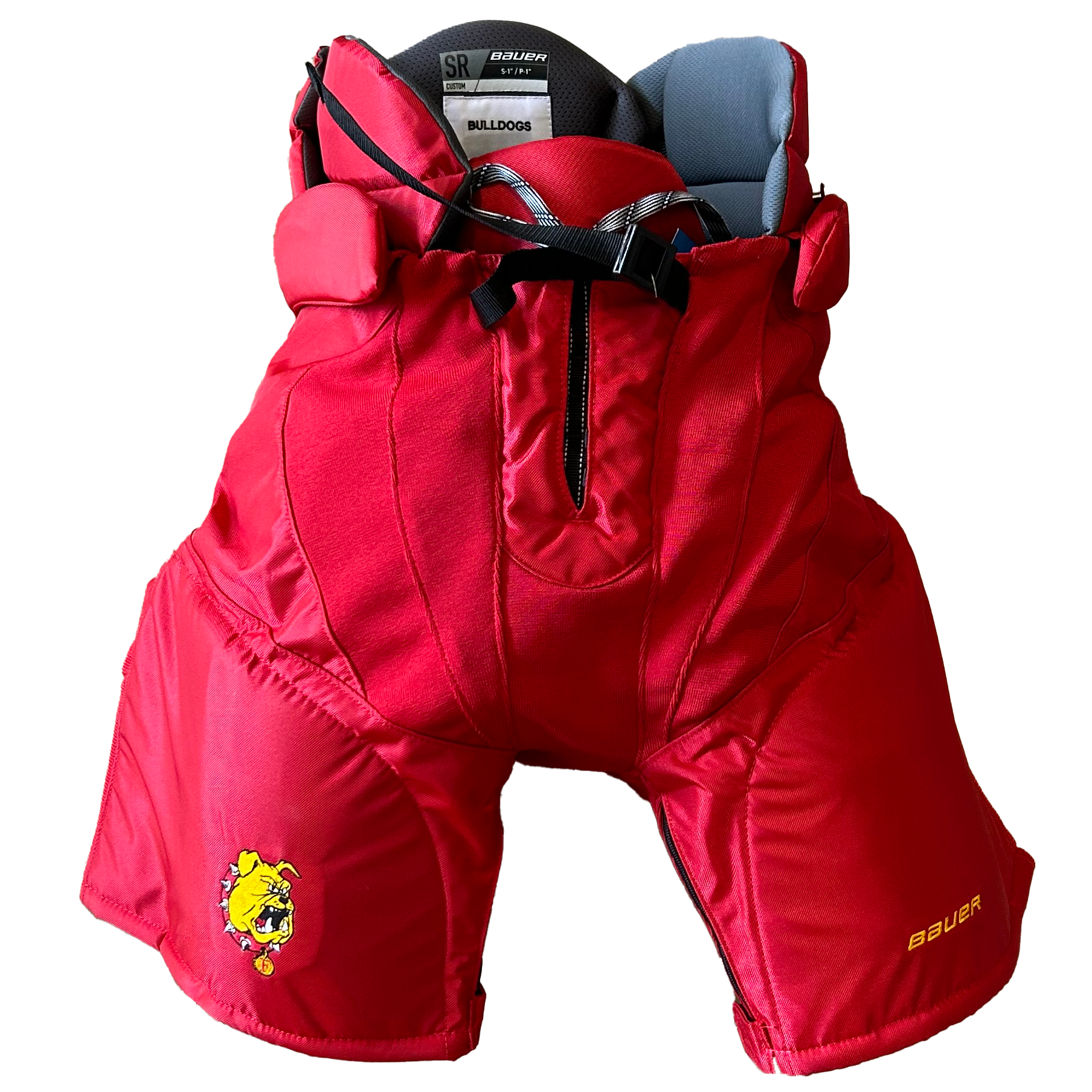Bauer Vapor Pro - NCAA Pro Stock Hockey Pants (Red)