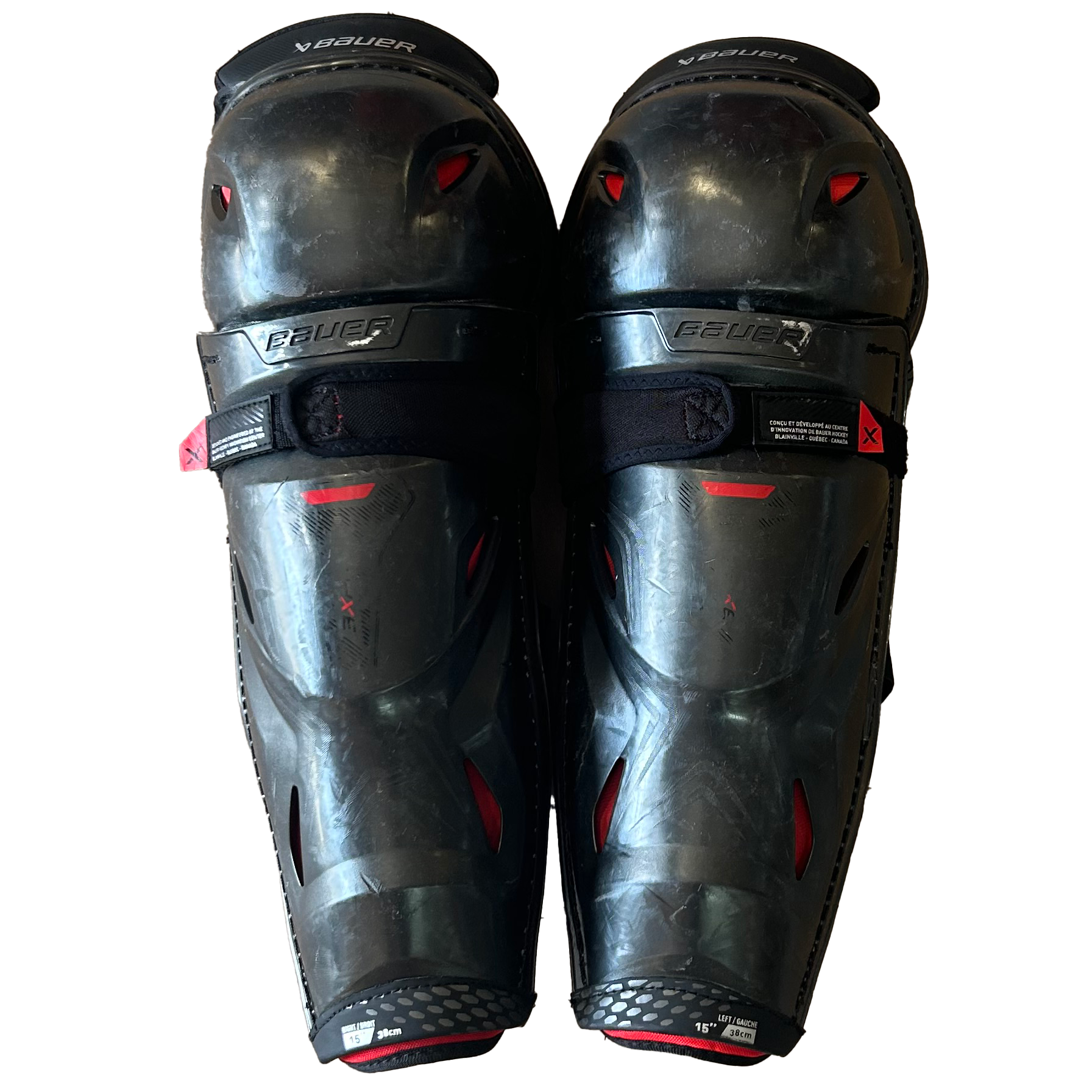 Used Shin Pads - Bauer Vapor 3X Pro