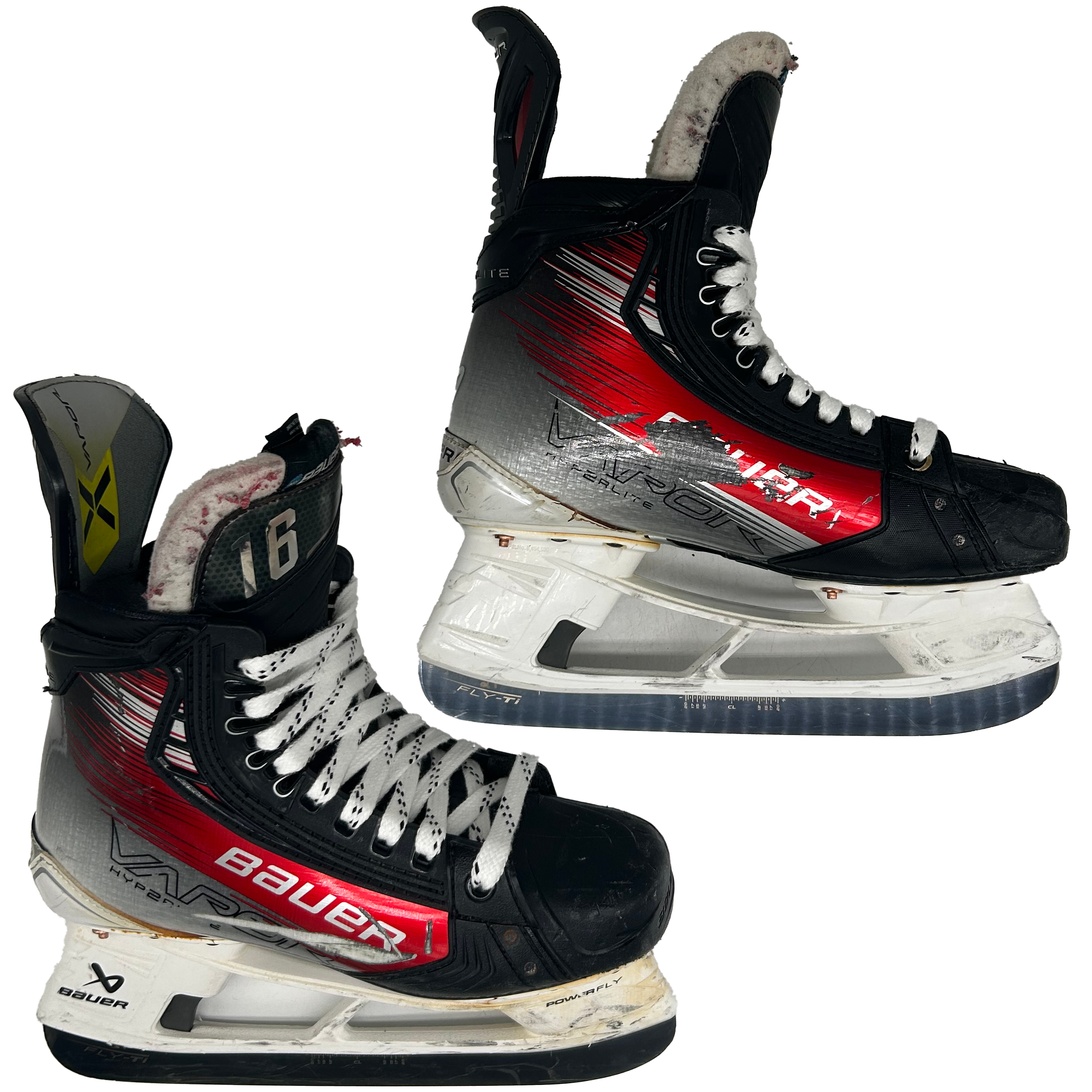 Bauer Vapor Hyperlite 2 - Used Pro Stock Hockey Skates - Size 6
