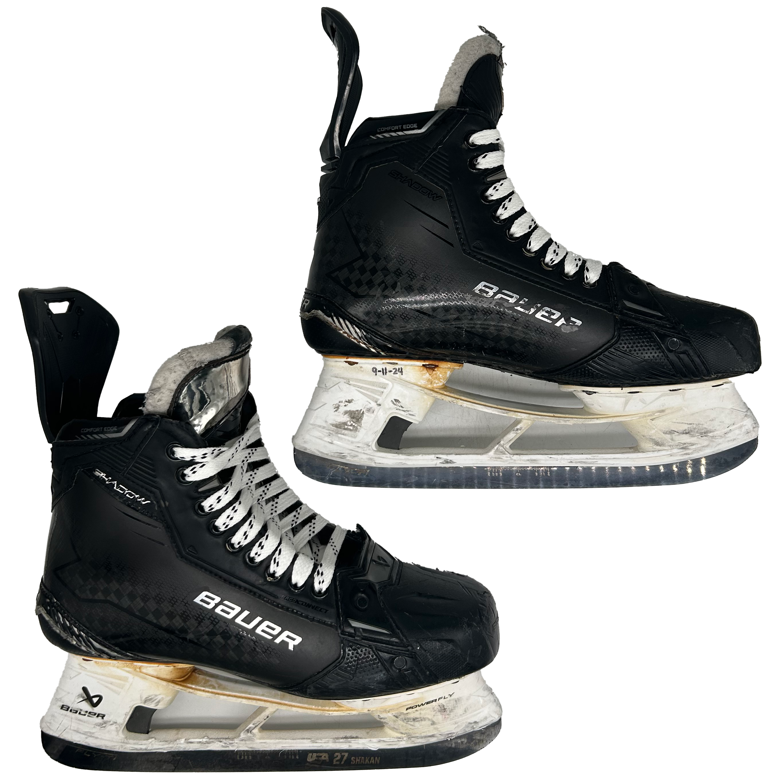 Bauer Supreme Shadow - Used Pro Stock Hockey Skates - Size 10