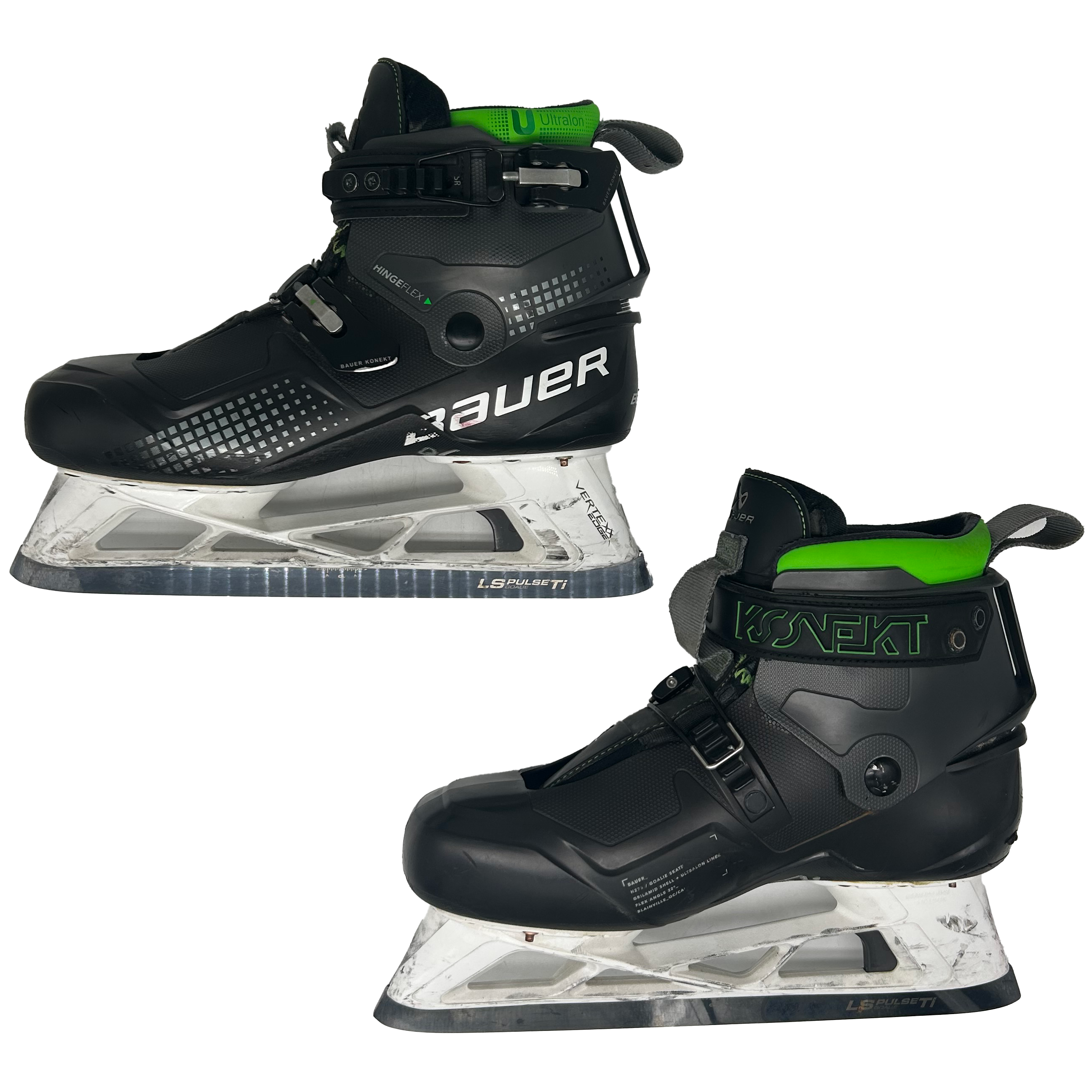 Bauer Konekt - Used Pro Stock Goalie Skates - Size 9