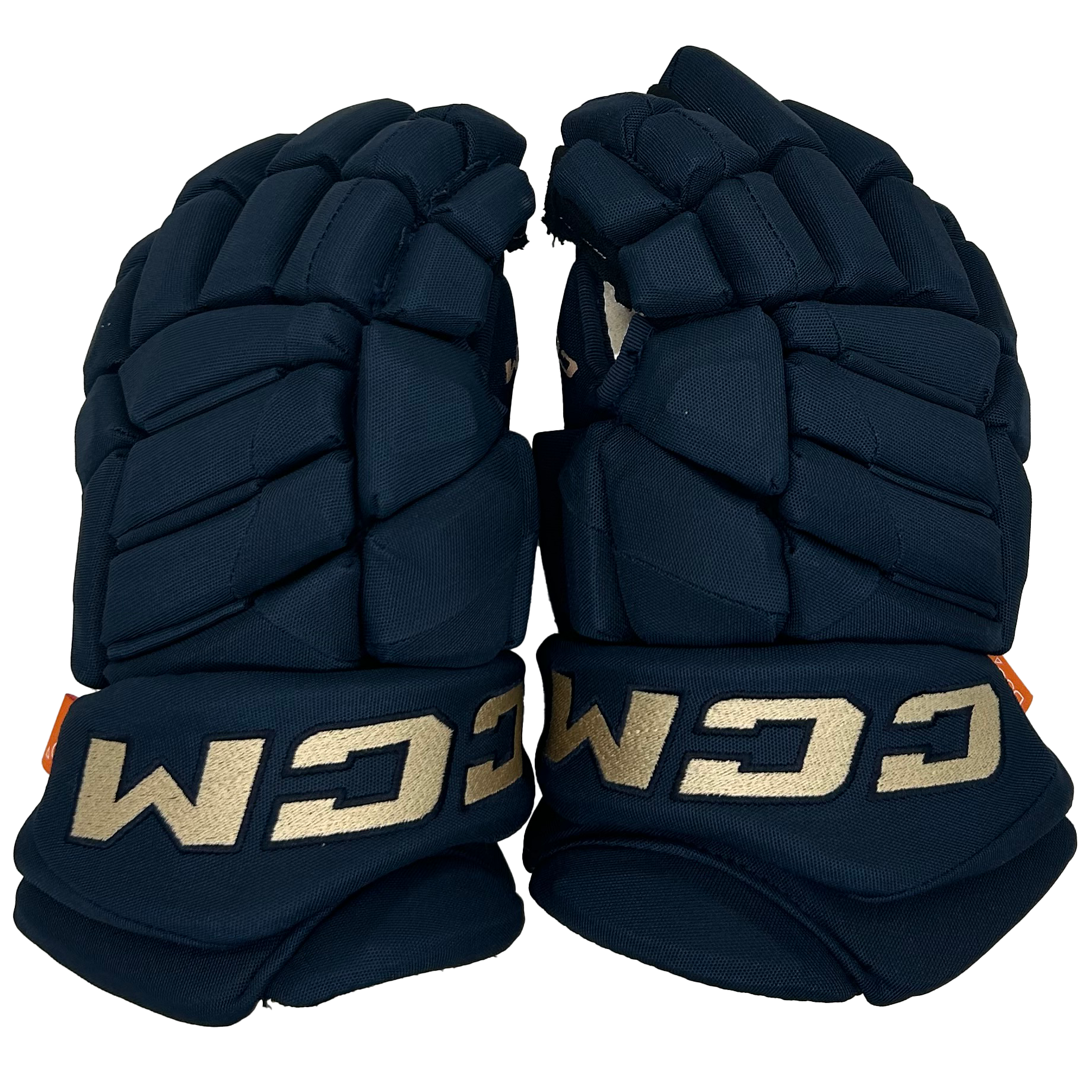 CCM HGJS - PWHL Pro Stock Glove - Montreal Victoires (Navy/Gold)