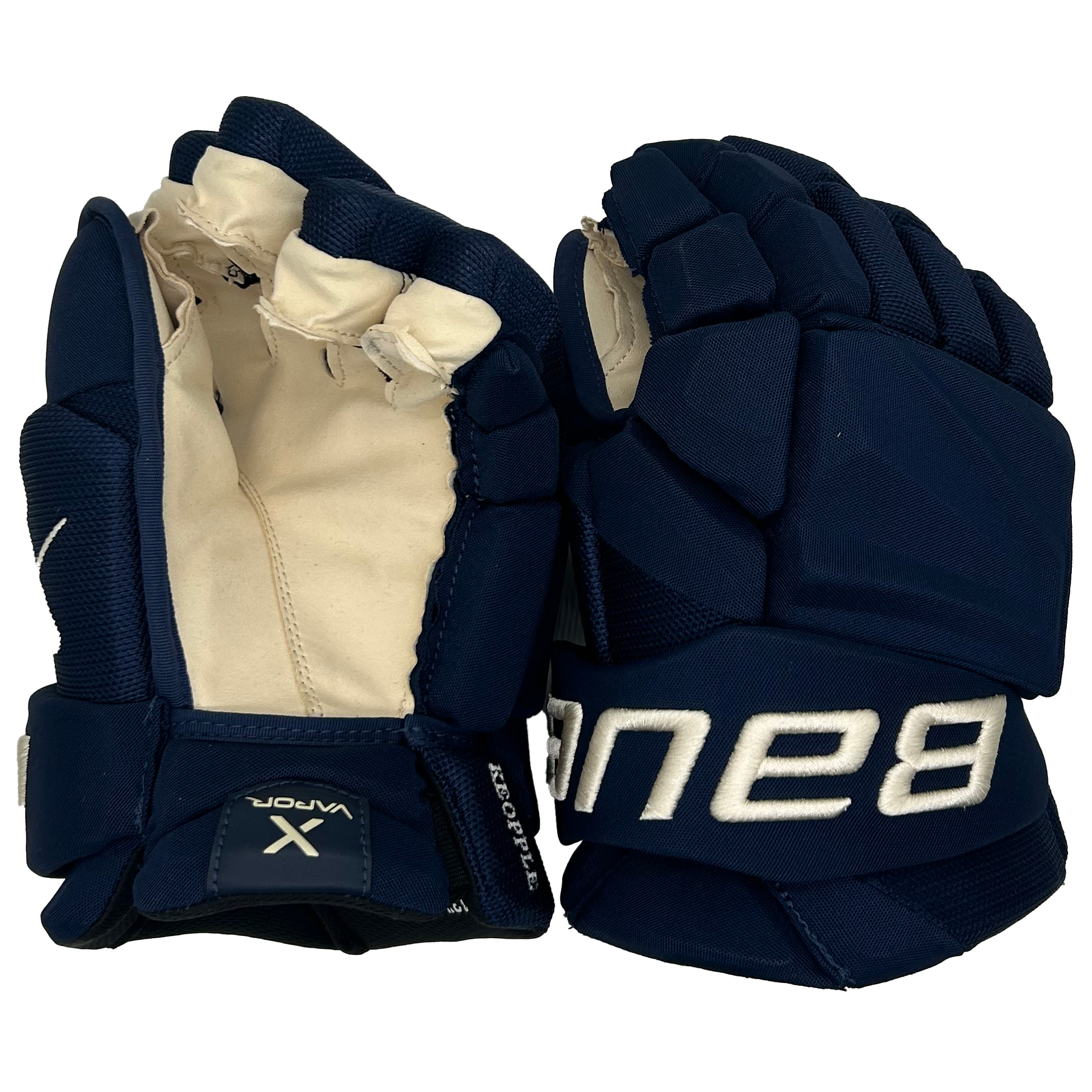 Bauer Vapor Hyperlite - PWHL Pro Stock Glove - Montreal Victoires (Navy/Gold)