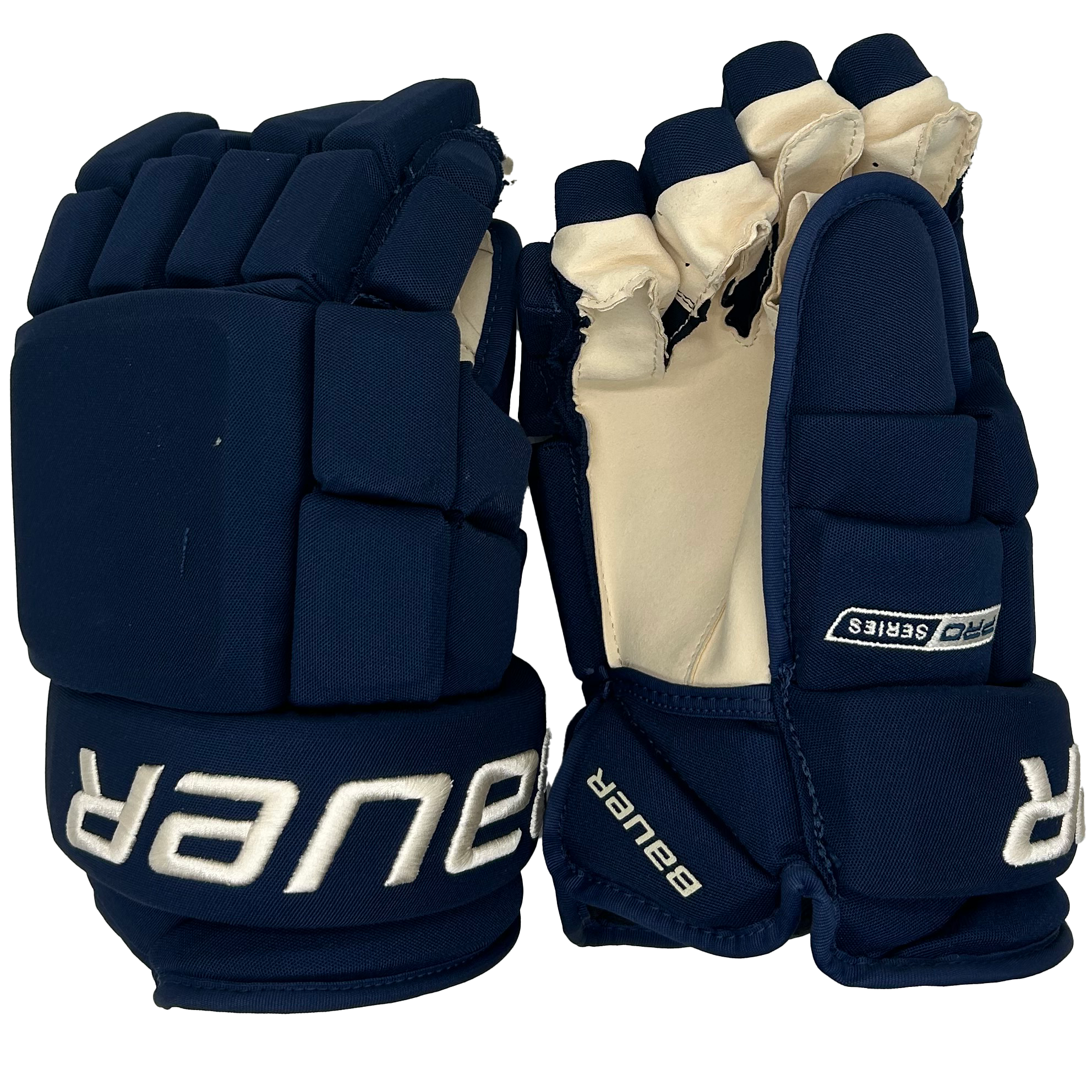 Bauer Pro Series - PWHL Pro Stock Hockey Glove (Navy/Gold)