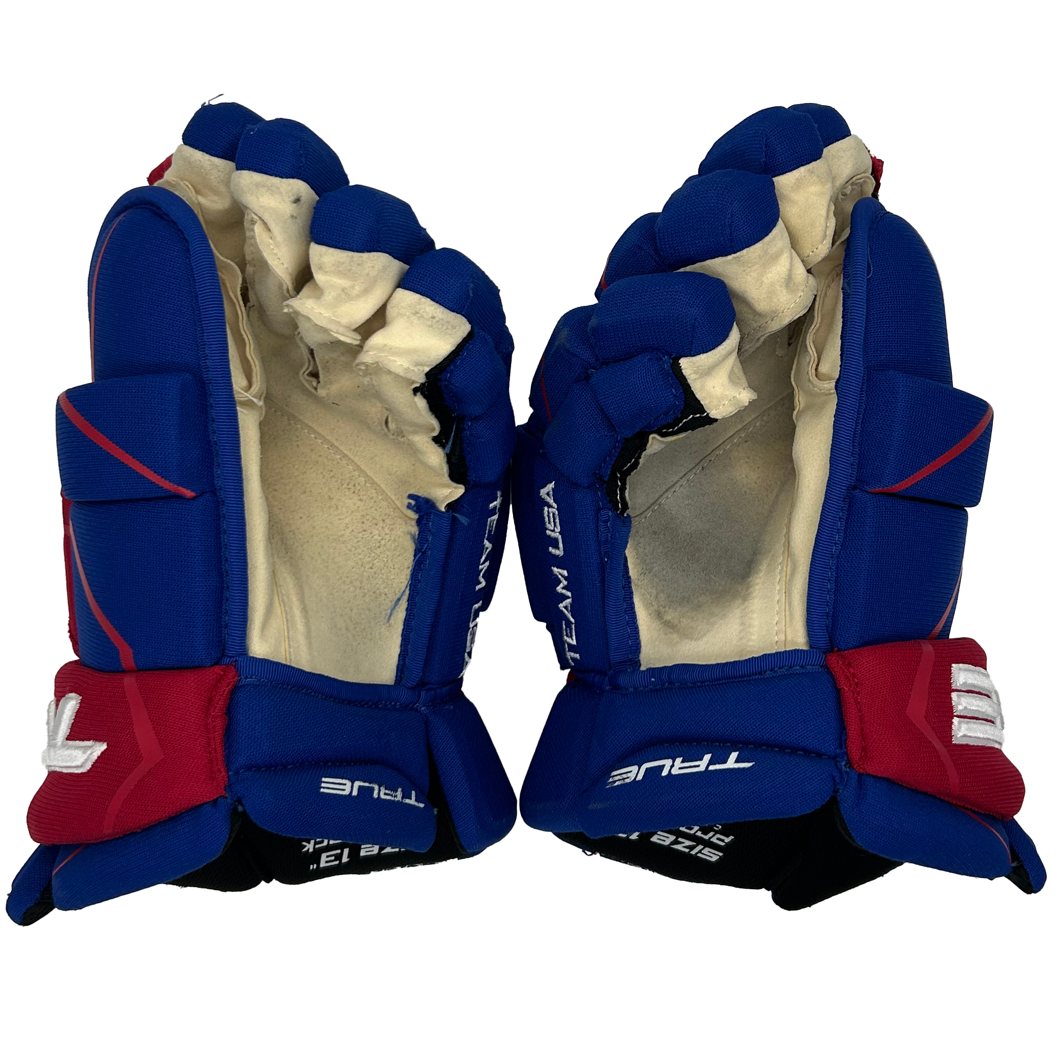 True Catalyst 9X - Used Pro Stock Glove - Team USA (Red/Blue/White)