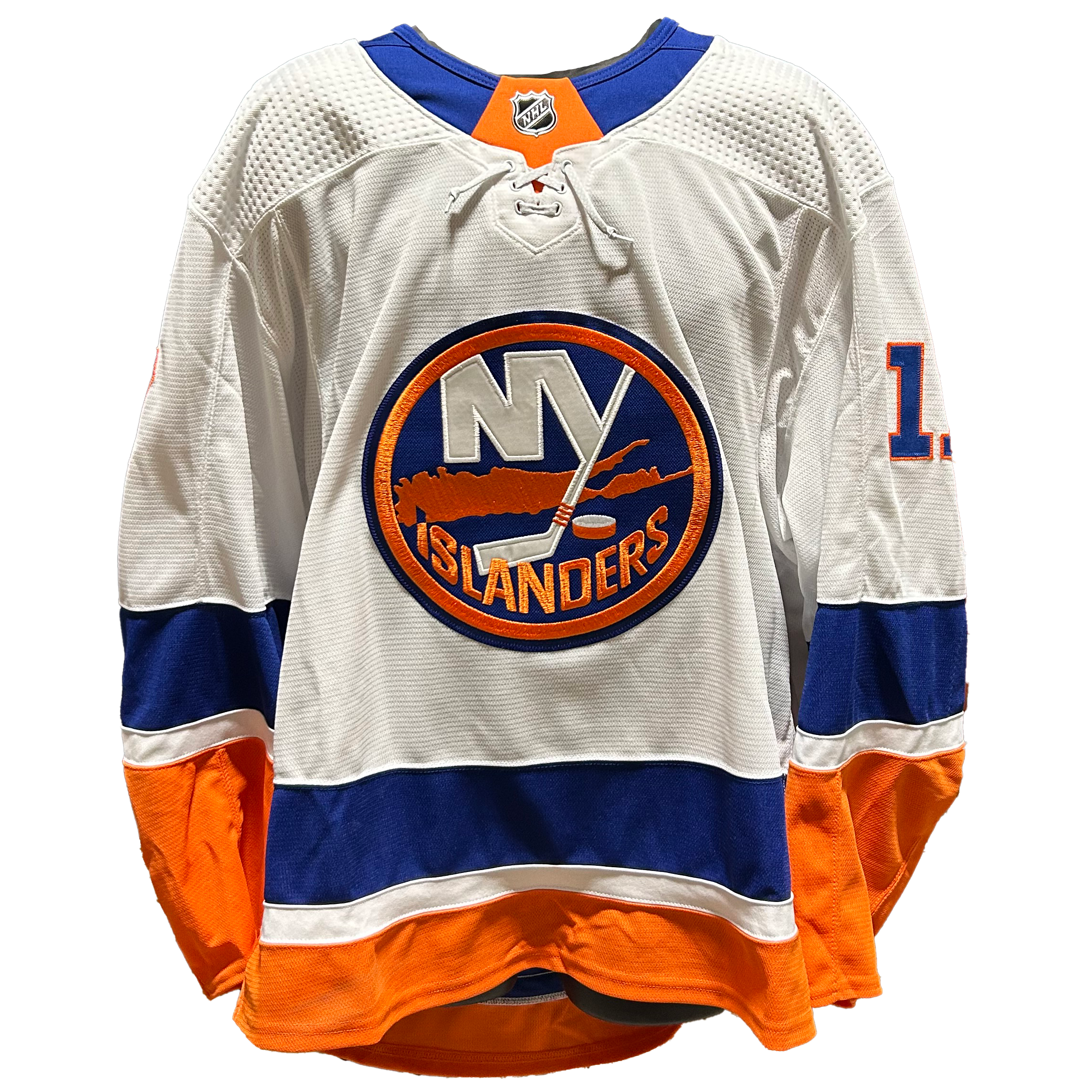 NHL - Game Used New York Islanders Adidas Away Jersey