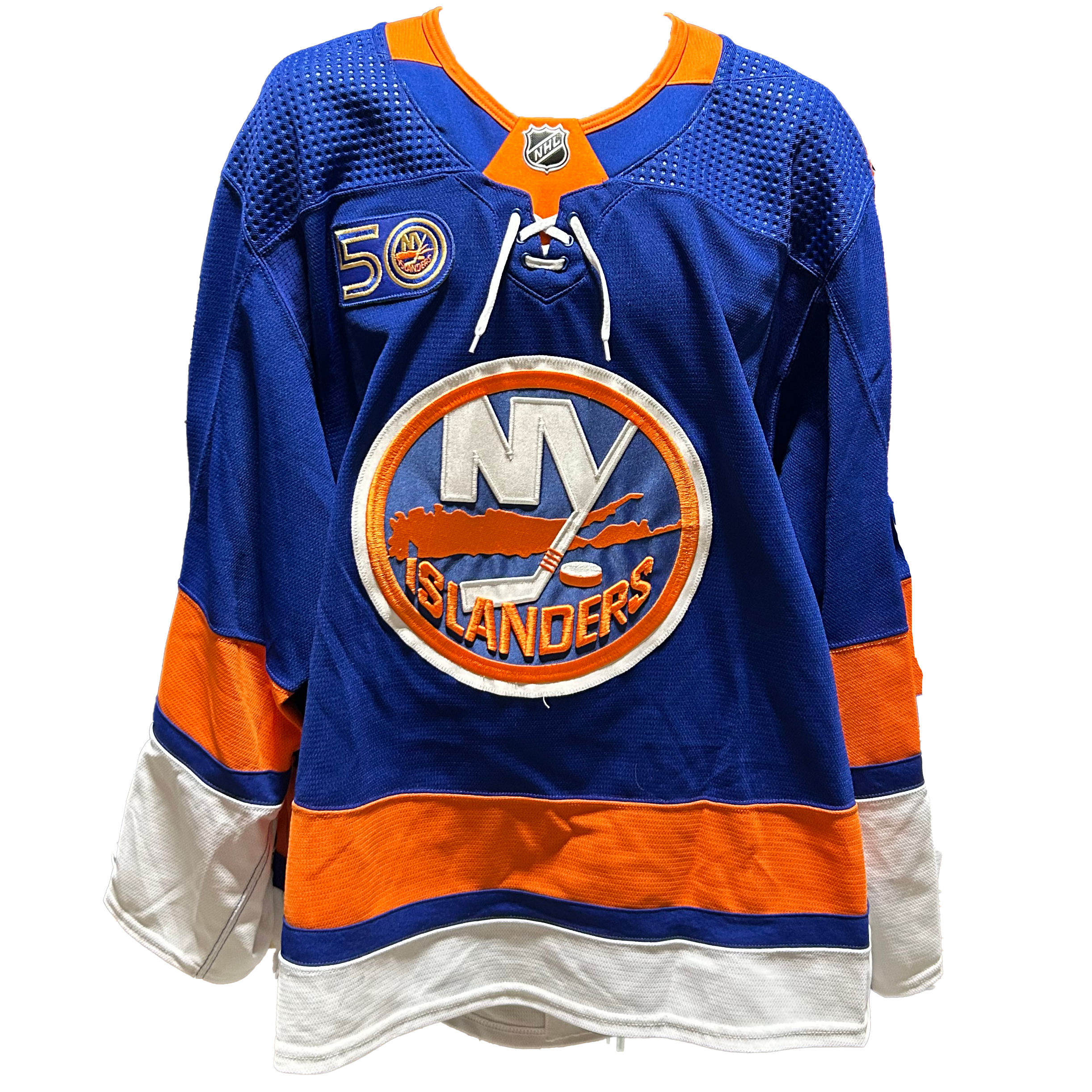 NHL - Game Used New York Islanders Adidas Home Jersey