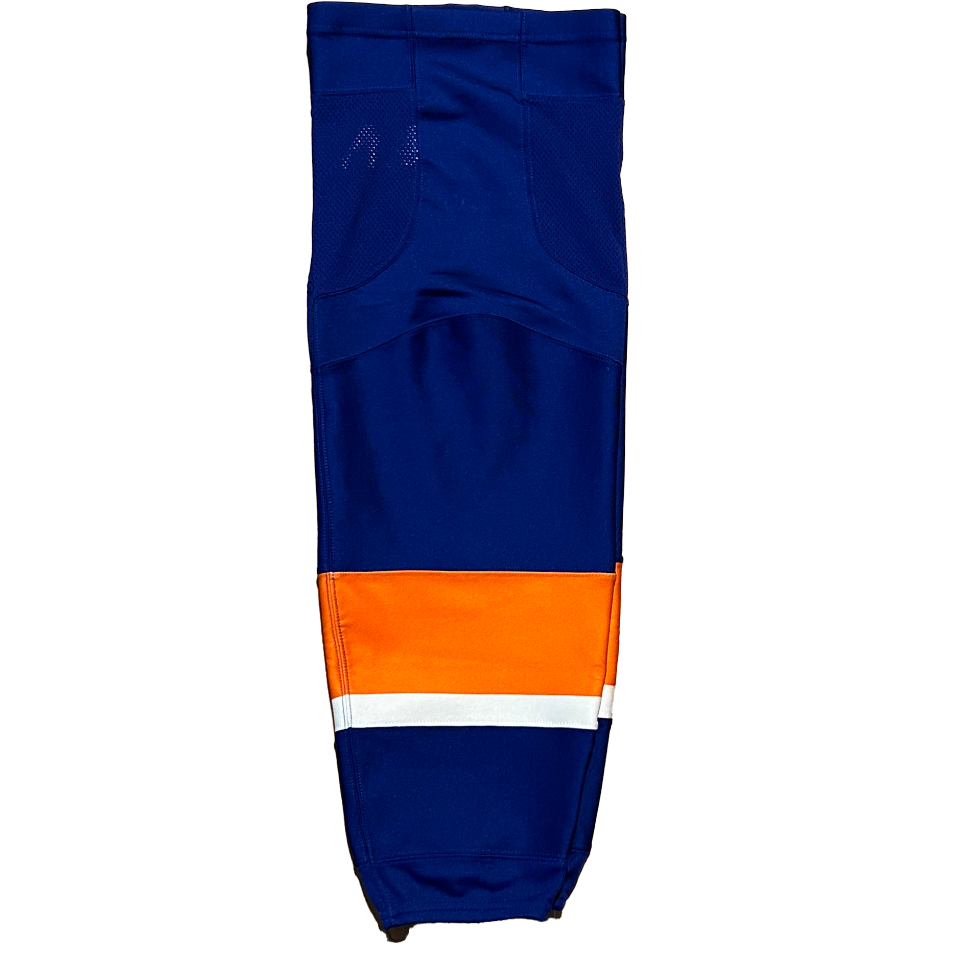 NHL - Used Fanatics Pro Stock Hockey Socks - New York Islanders (Blue/Orange/White)
