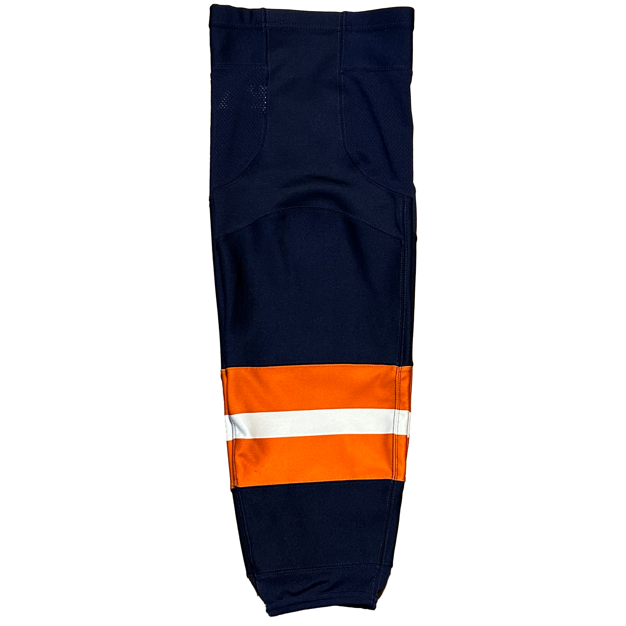 NHL - Adidas Pro Stock Hockey Socks - 2022-23 Reverse Retro New York Islanders (Navy/Orange/White)