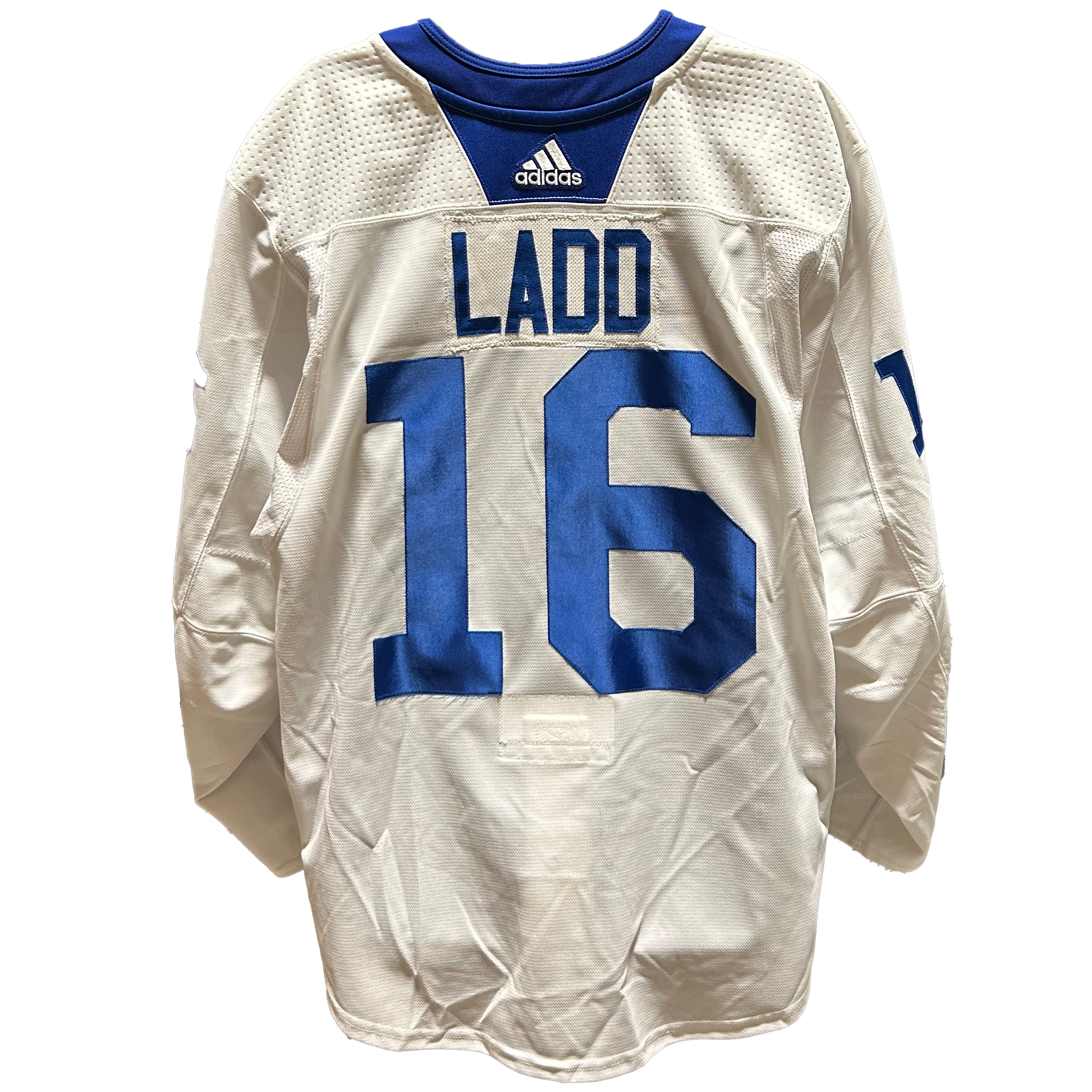 NHL - Used New York Islanders Adidas Practice Jersey With Namebars (White)