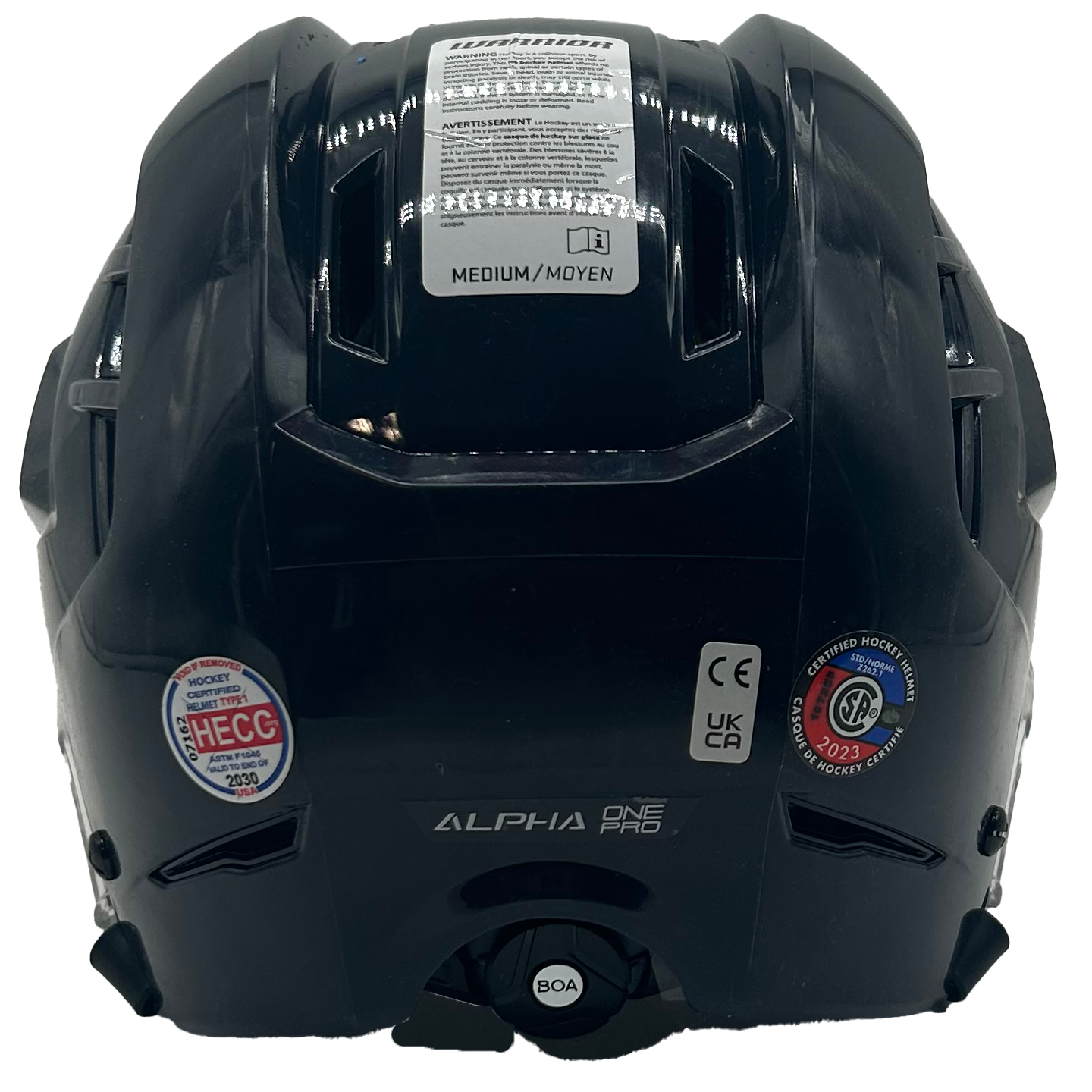 Warrior Alpha One Pro - Hockey Helmet (Navy)