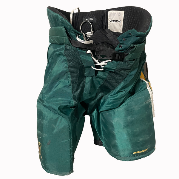 Bauer Supreme - NCAA Used Hockey Pants (Green/Yellow)