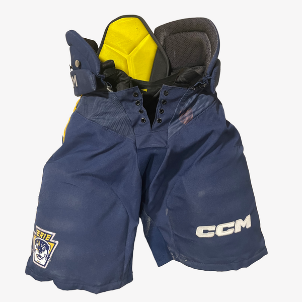 CCM HPTK - Used Pro Stock Hockey Pants (Navy/Yellow)