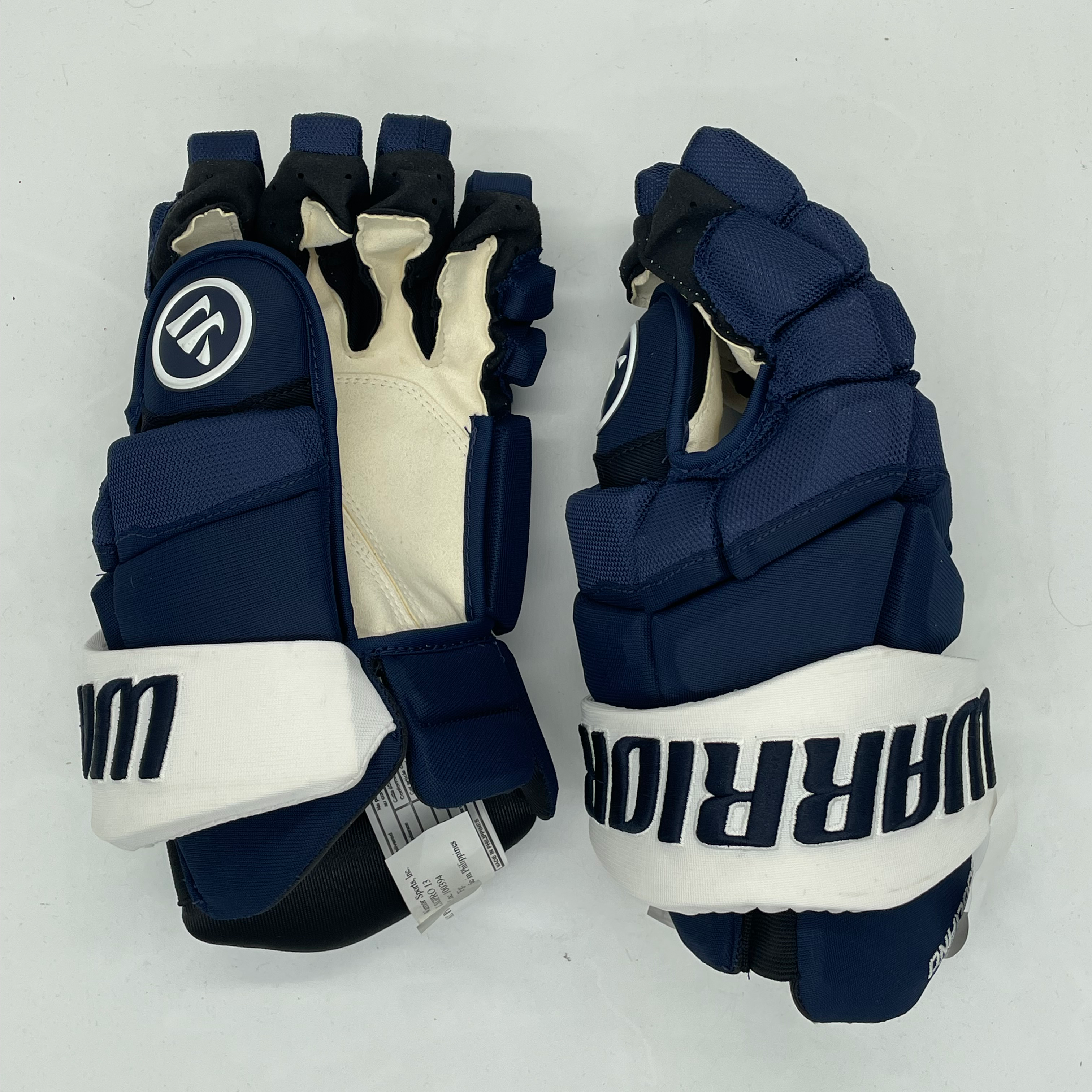 Warrior Alpha LX Pro – Gant professionnel NHL – Andrew Cogliano (bleu marine)