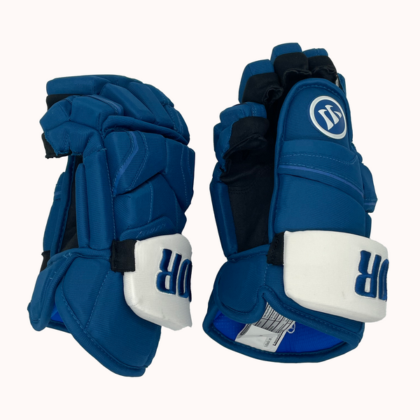 Warrior Covert QRE - NHL Pro Stock Glove - Joel Kiviranta (Blue/White)