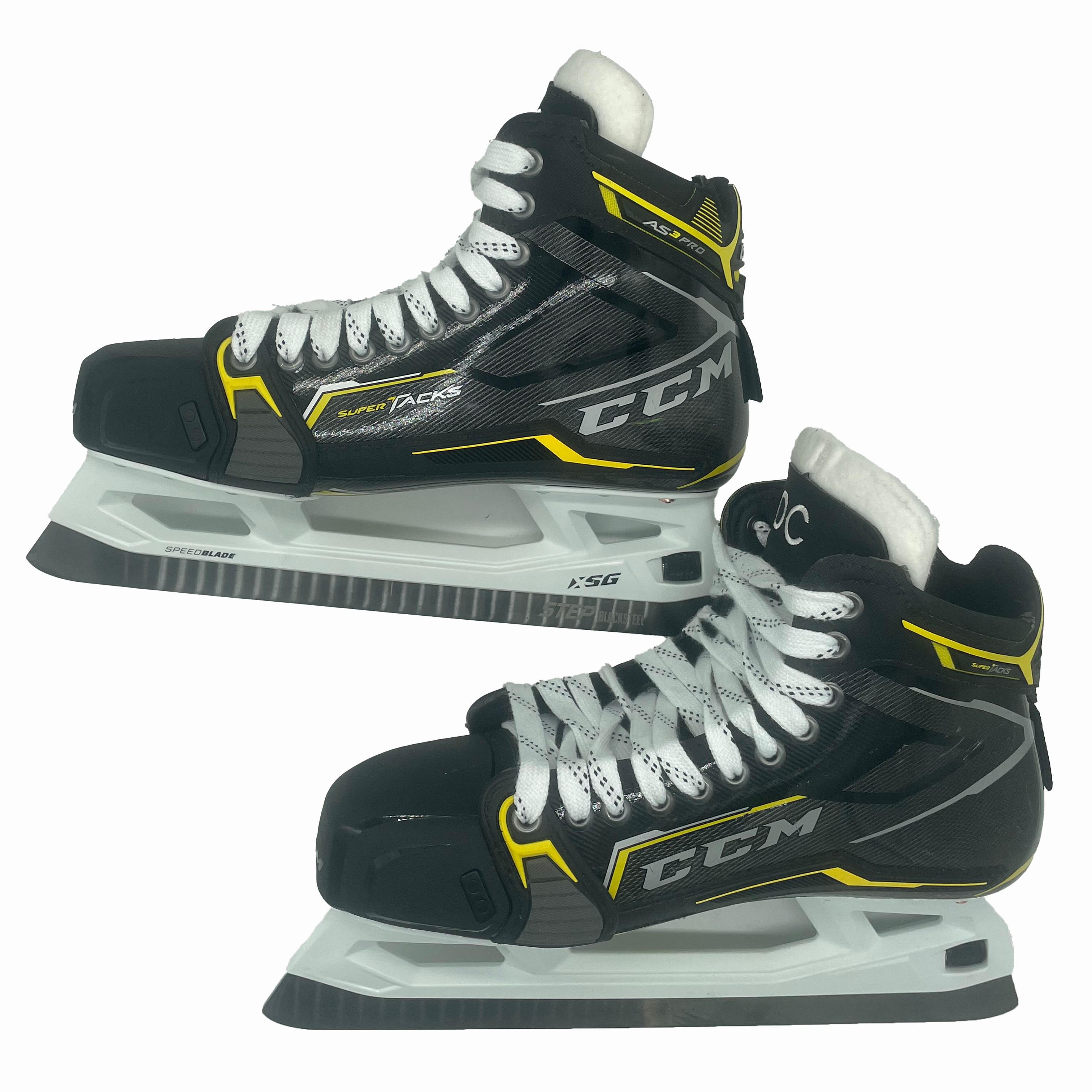 CCM Tacks AS3 Pro – Patins de gardien de but neufs de qualité professionnelle – Taille 11W
