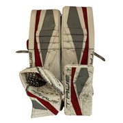 True L12.2 - Ensemble de gardien de but complet Pro Stock d'occasion (blanc/rouge)