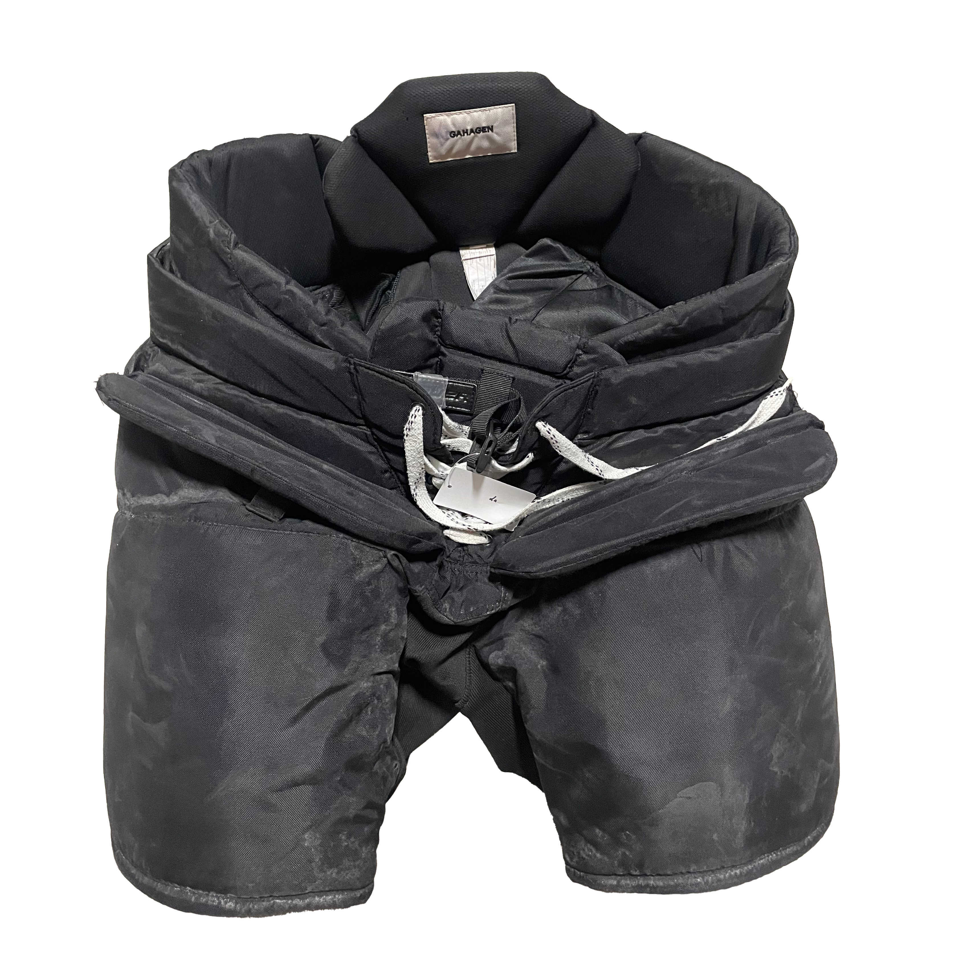 Bauer - Pantalon de gardien de but NHL Pro Stock d'occasion - Flyers de Philadelphie (noir)