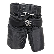 Pantalon de gardien de but Vaughn Pro Custom d'occasion de la LNH – Flyers de Philadelphie (noir)