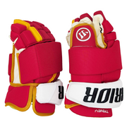Warrior Alpha DX - NHL Pro Stock Glove - Chris Tanev (Red/Yellow/White)