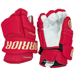 Warrior Covert QRE Pro - NHL Pro Stock Glove - Tyler Toffoli (Red/Gold Heritage)