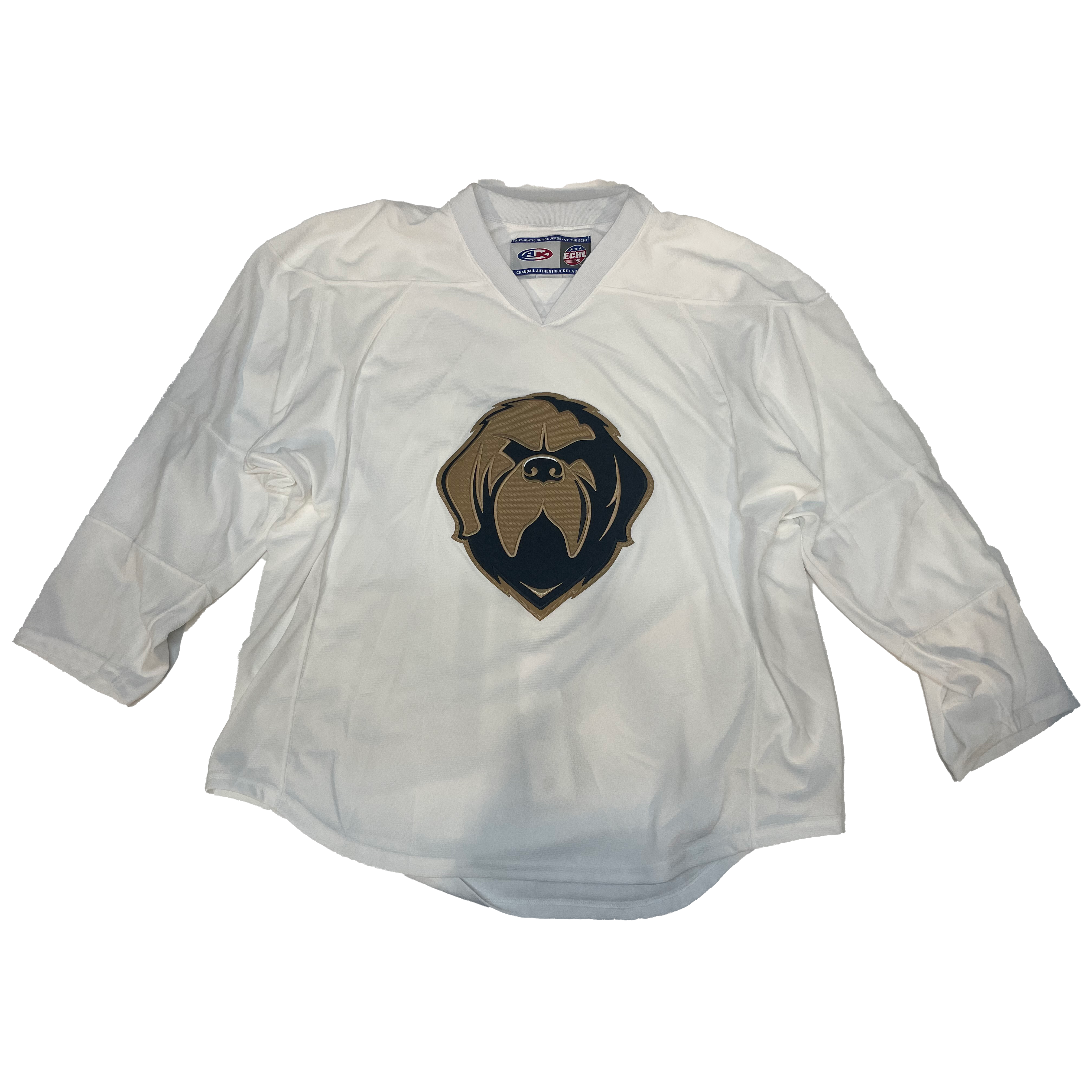 Tricot athlétique - Maillot d'entraînement ECHL d'occasion (blanc)