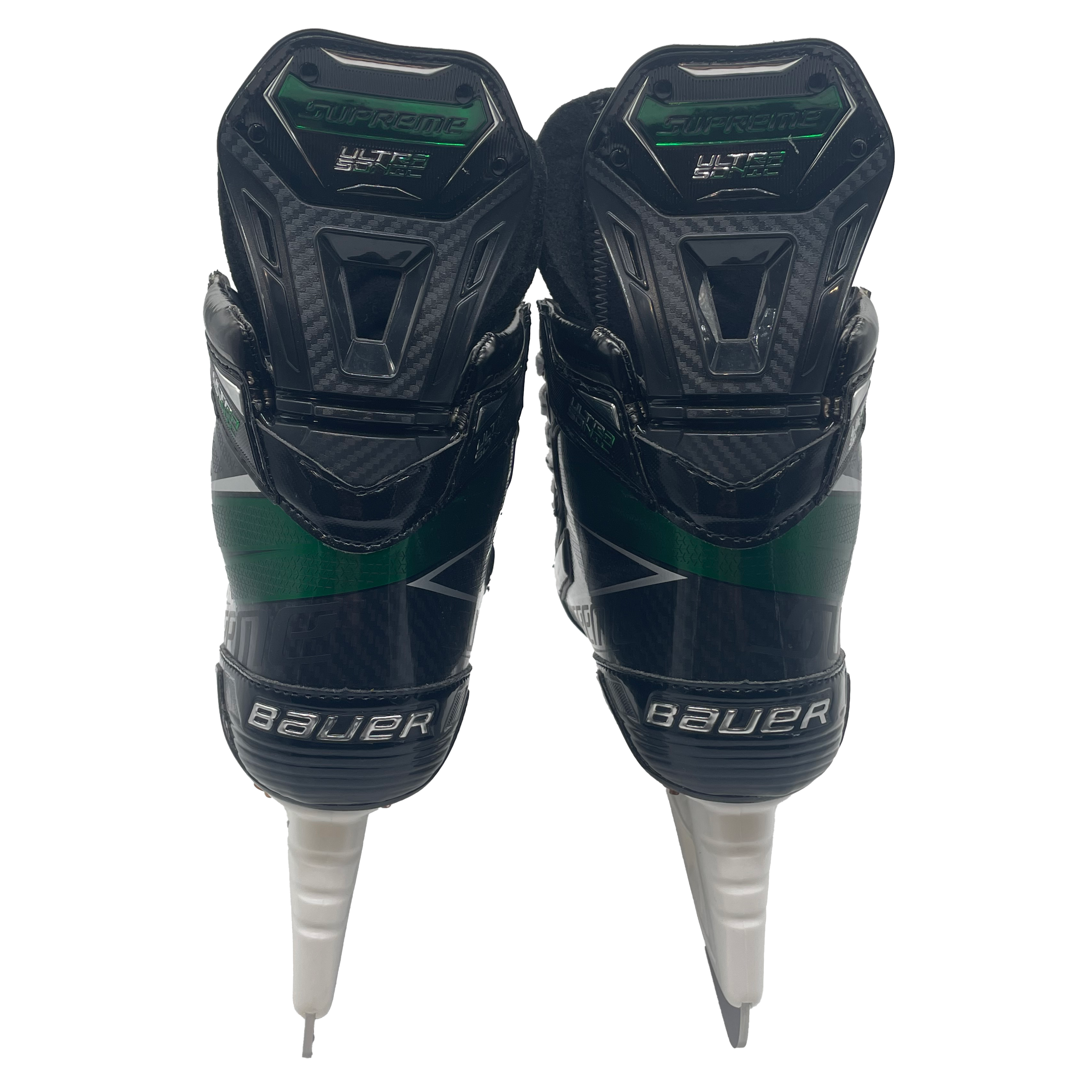 Bauer Supreme Ultrasonic - Patins de hockey Pro Stock neufs - Taille 6D (vert)